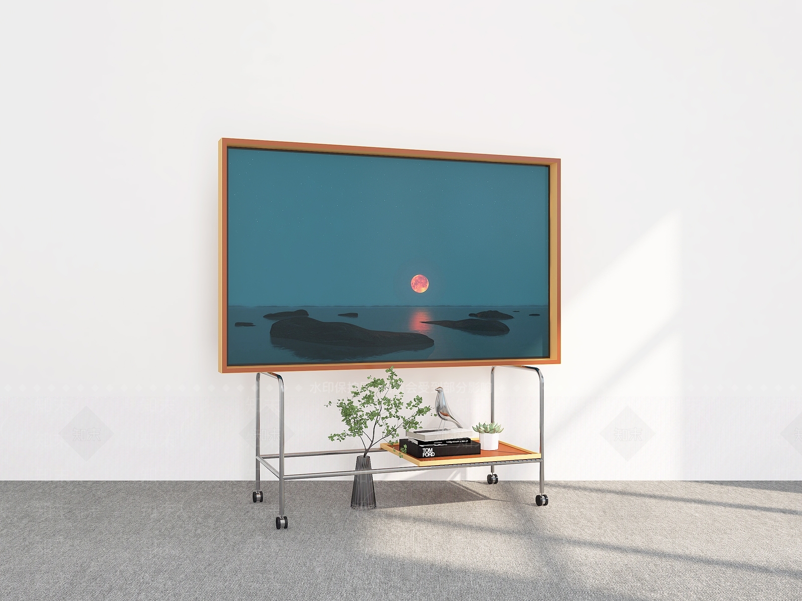 移动电视3D模型下载【ID:1161264475】