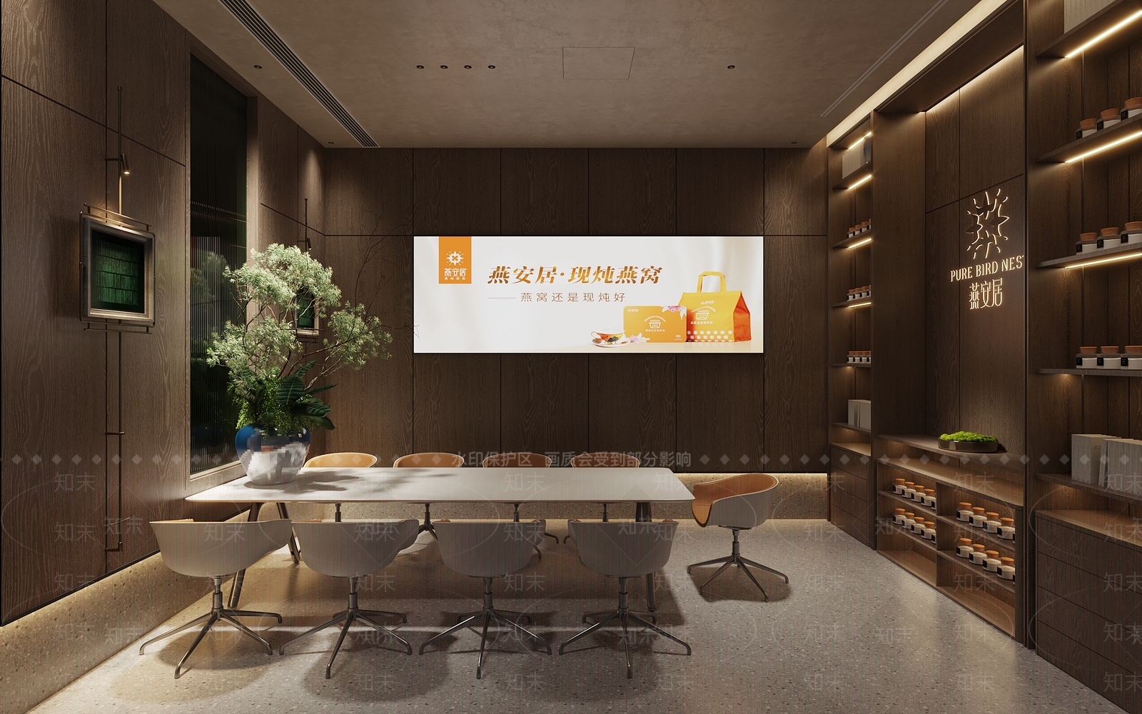 现代咖啡厅3D模型下载【ID:1214444663】