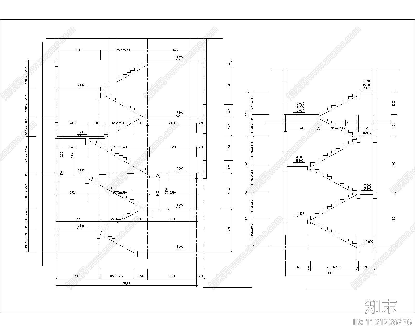 电梯骄厢装修竣工详图cad施工图下载【ID:1161268776】