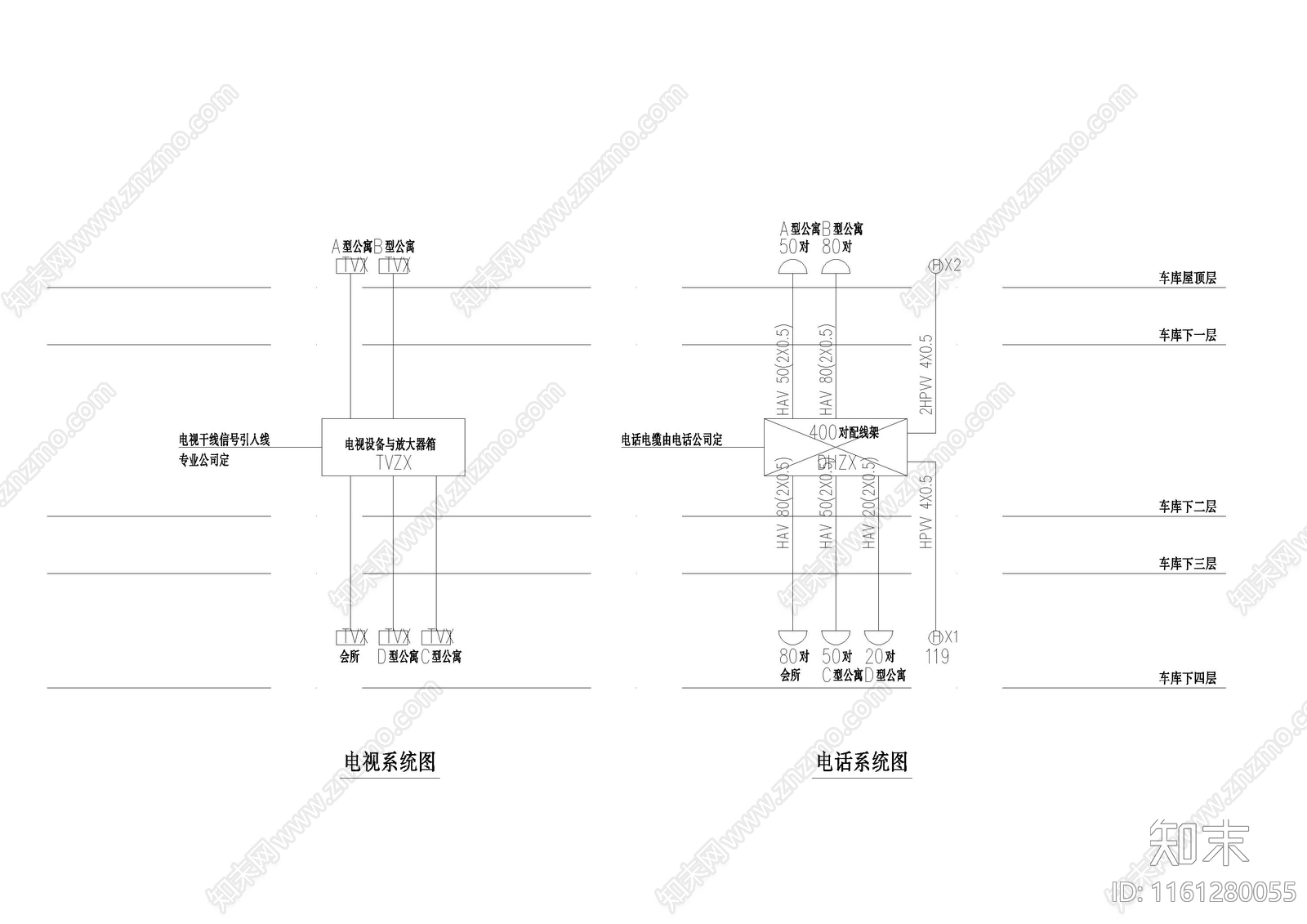 海边车库水电消防电气图施工图下载【ID:1161280055】