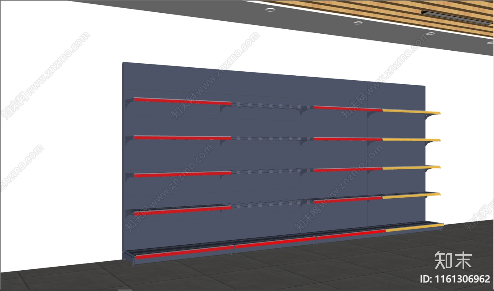 现代货架SU模型下载【ID:1161306962】