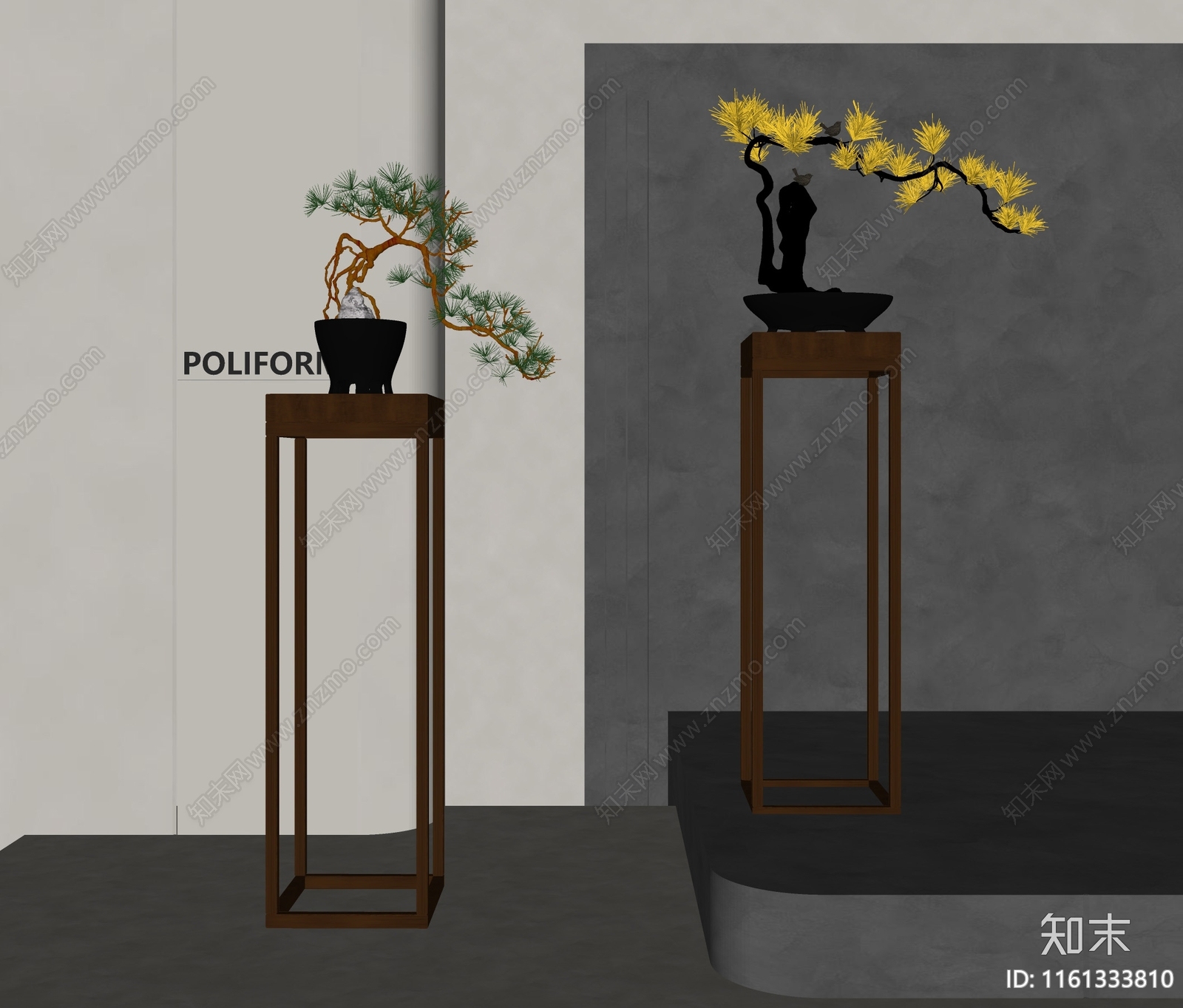 花几SU模型下载【ID:1161333810】