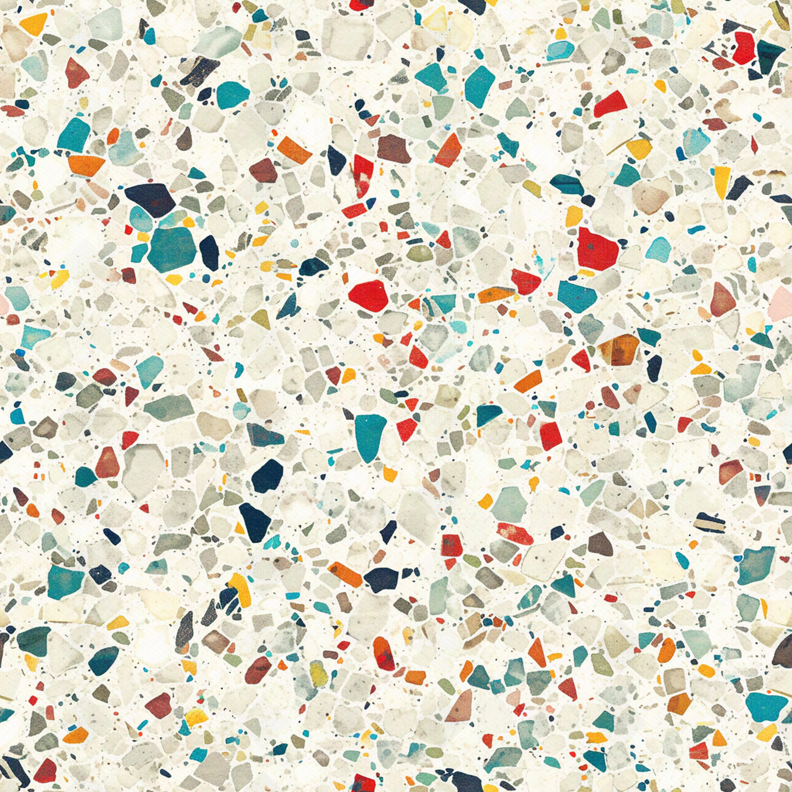 无缝水磨石彩色玻璃瓷砖贴图下载【ID:1161344162】