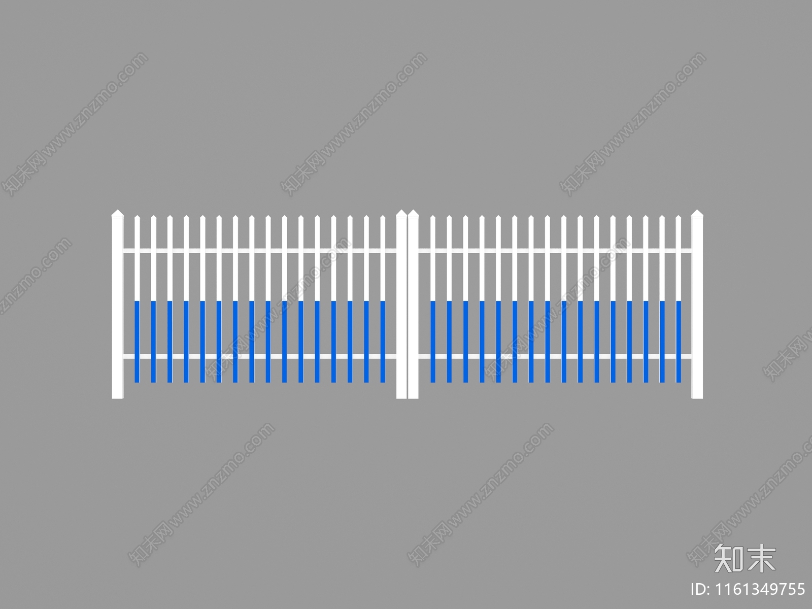 现代市政栏杆3D模型下载【ID:1161349755】