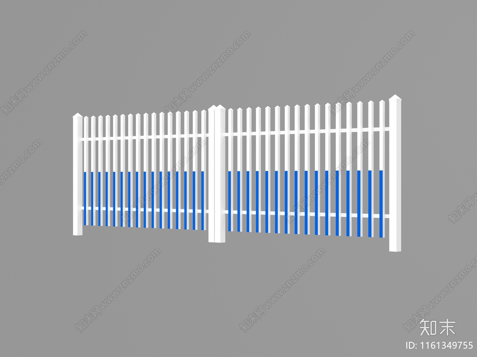 现代市政栏杆3D模型下载【ID:1161349755】