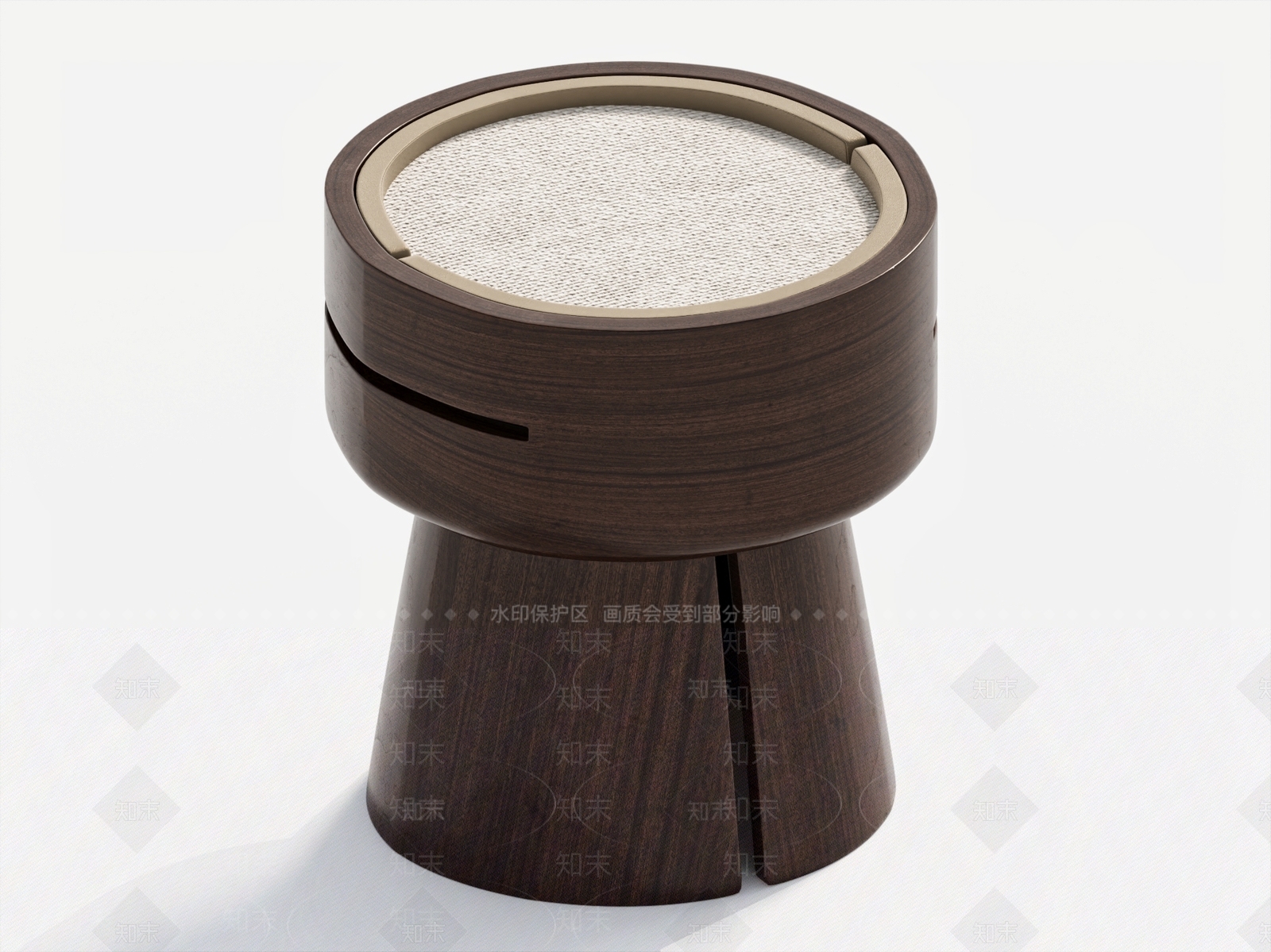 现代圆凳SU模型下载【ID:1161352529】