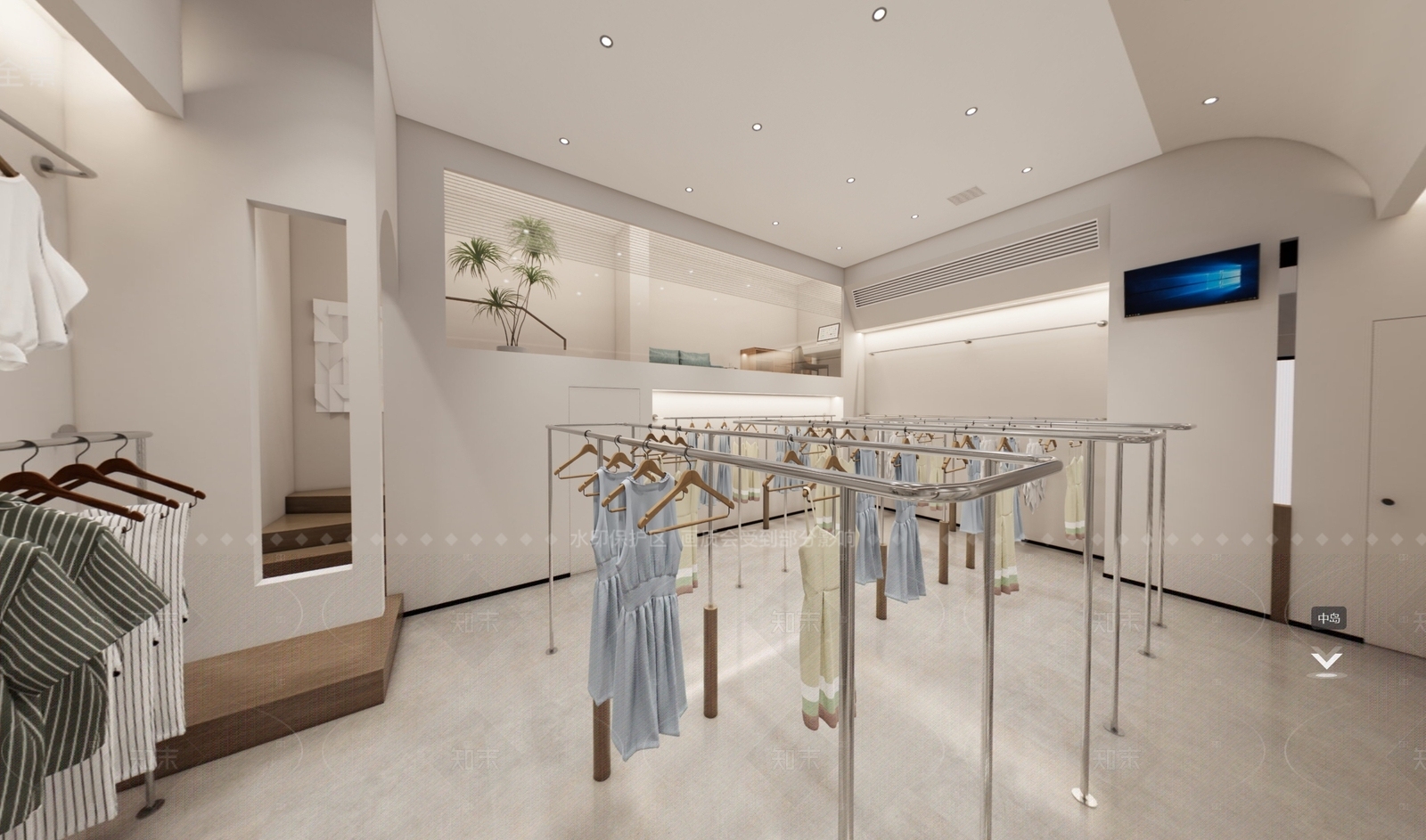 现代童装店SU模型下载【ID:1161676747】