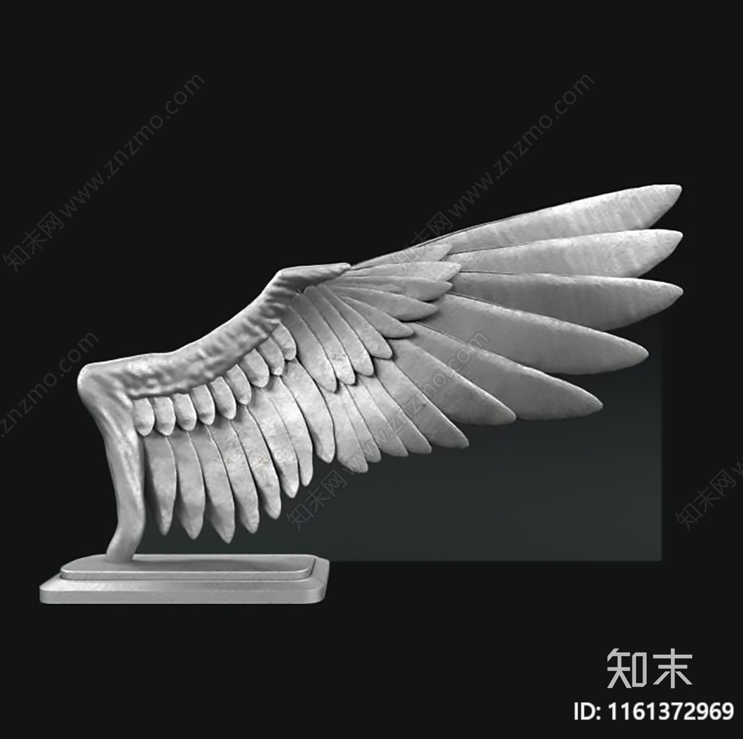 现代雕塑摆件3D模型下载【ID:1161372969】