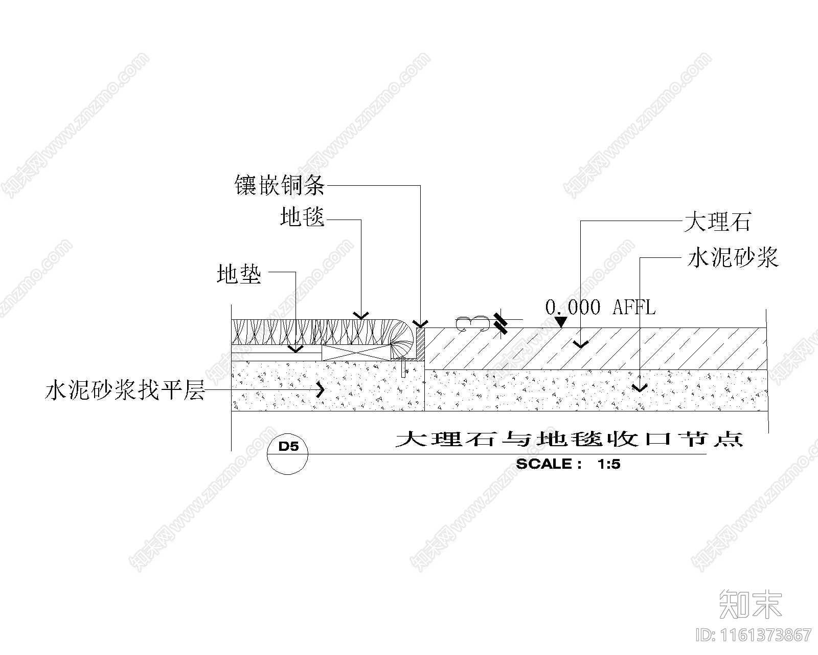 59个室内石材类节点cad施工图下载【ID:1161373867】