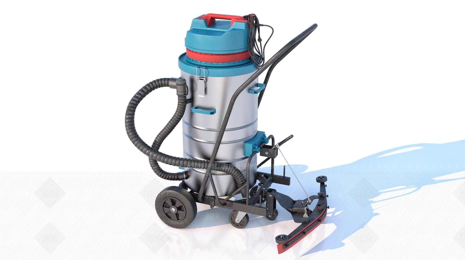 现代吸尘器SU模型下载【ID:1161378215】