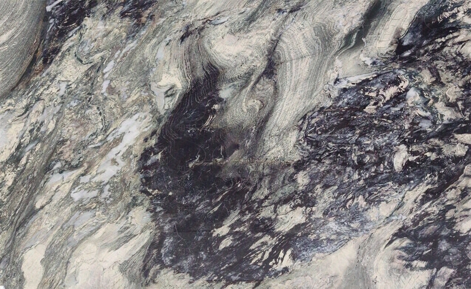 奢石翠谷玉兰大理石水墨纹光面大理石贴图下载【ID:1161376886】