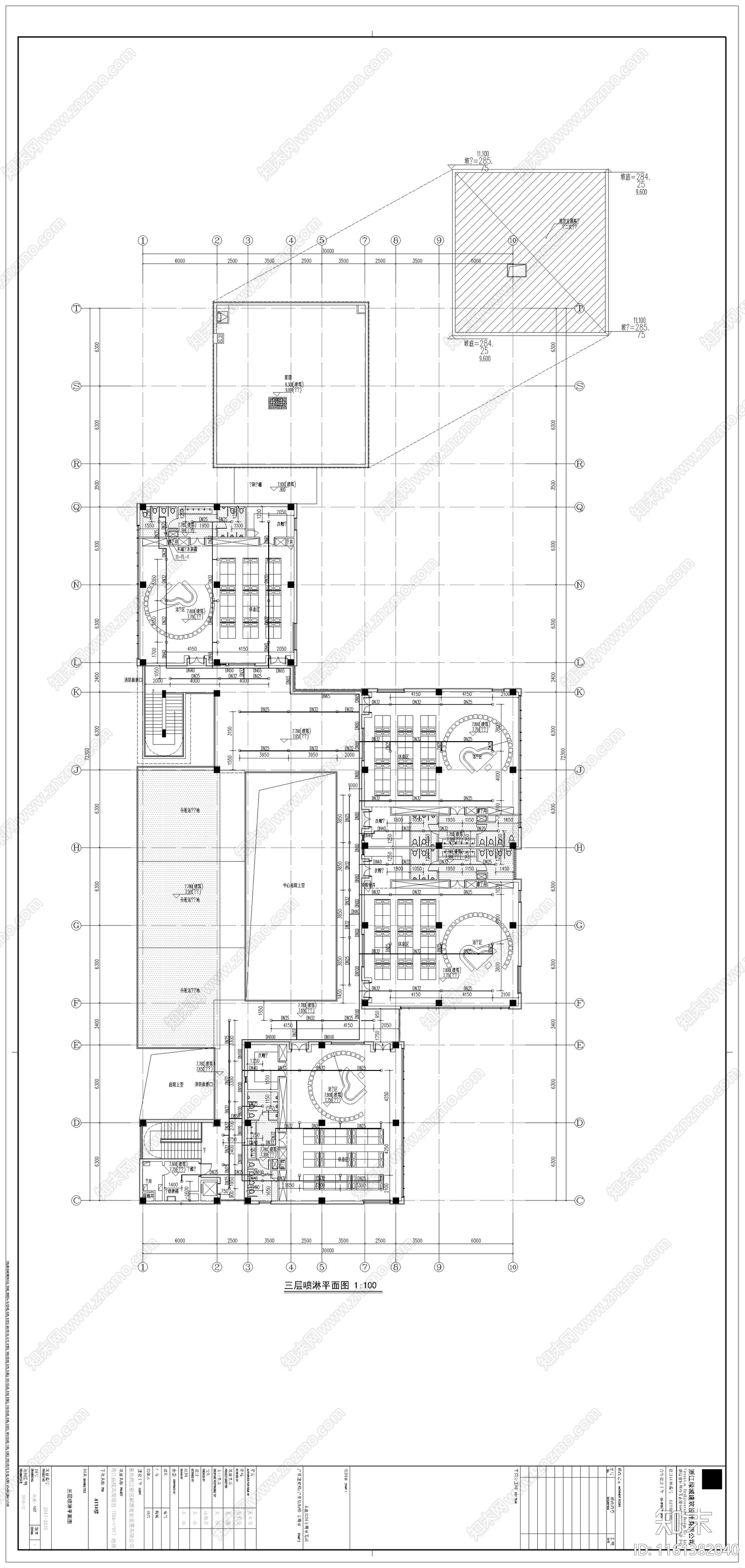 幼儿园给排水图施工图下载【ID:1161382040】