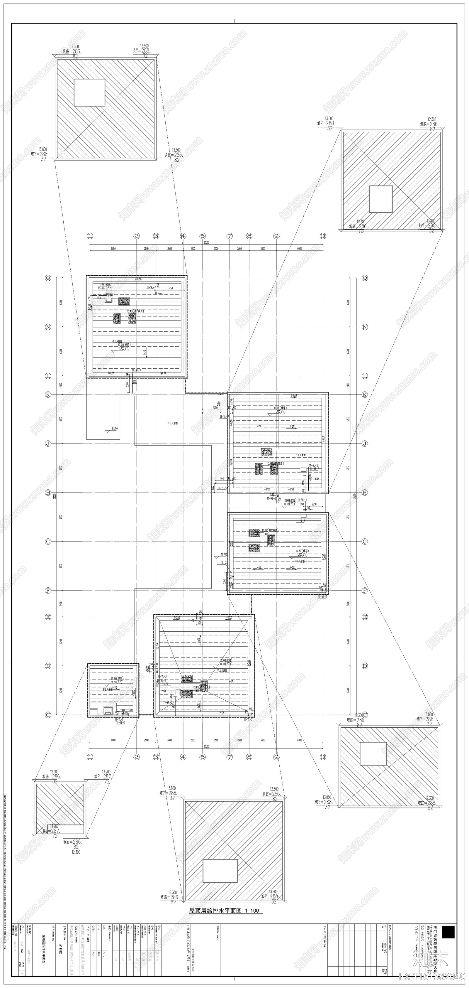 幼儿园给排水图施工图下载【ID:1161382040】