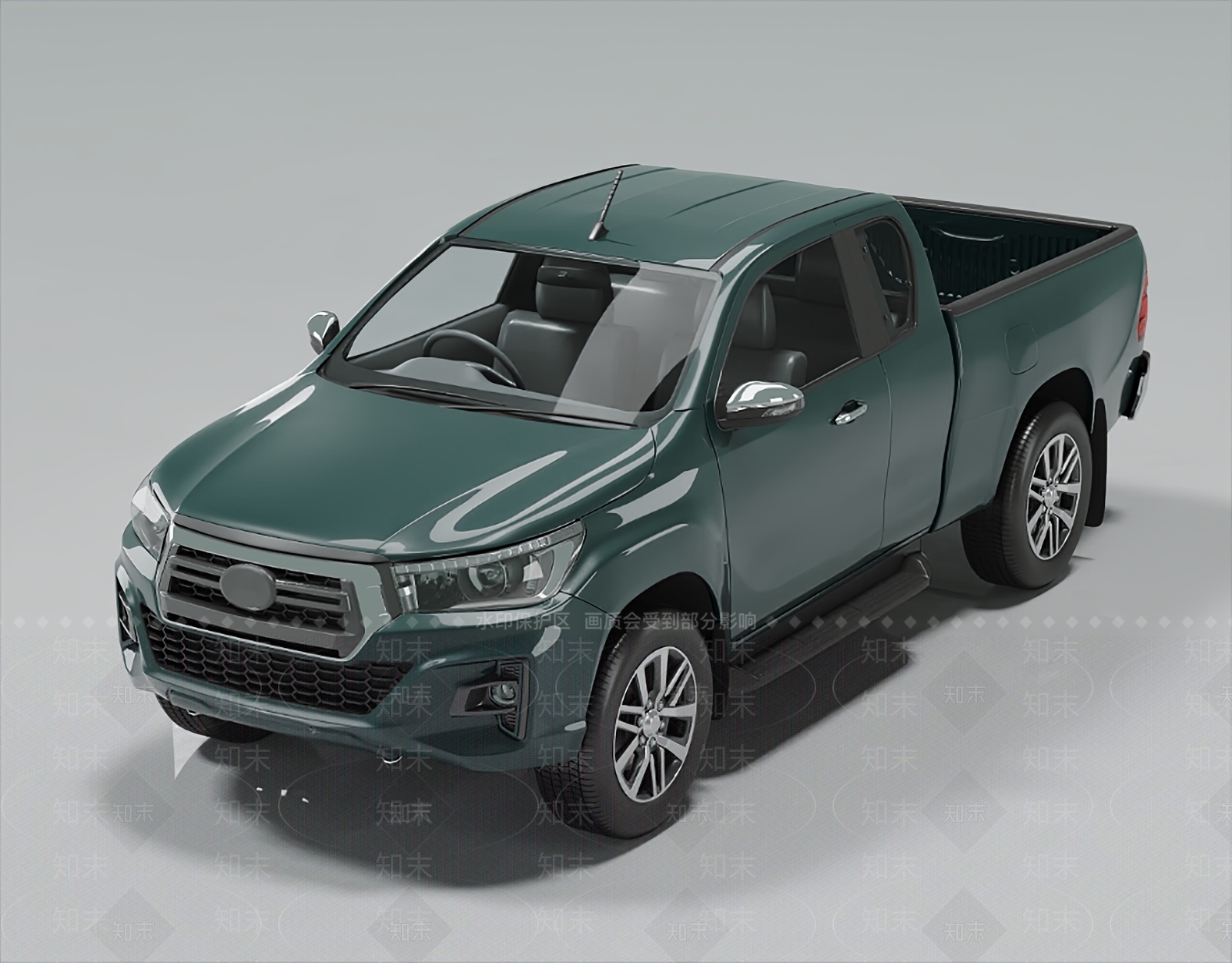 丰田Hilux3D模型下载【ID:1161397350】