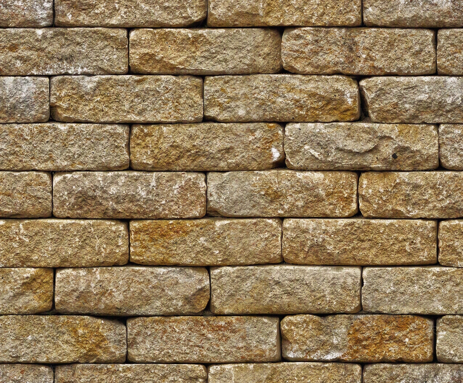 无缝黄色石砖墙贴图下载【ID:1161399515】