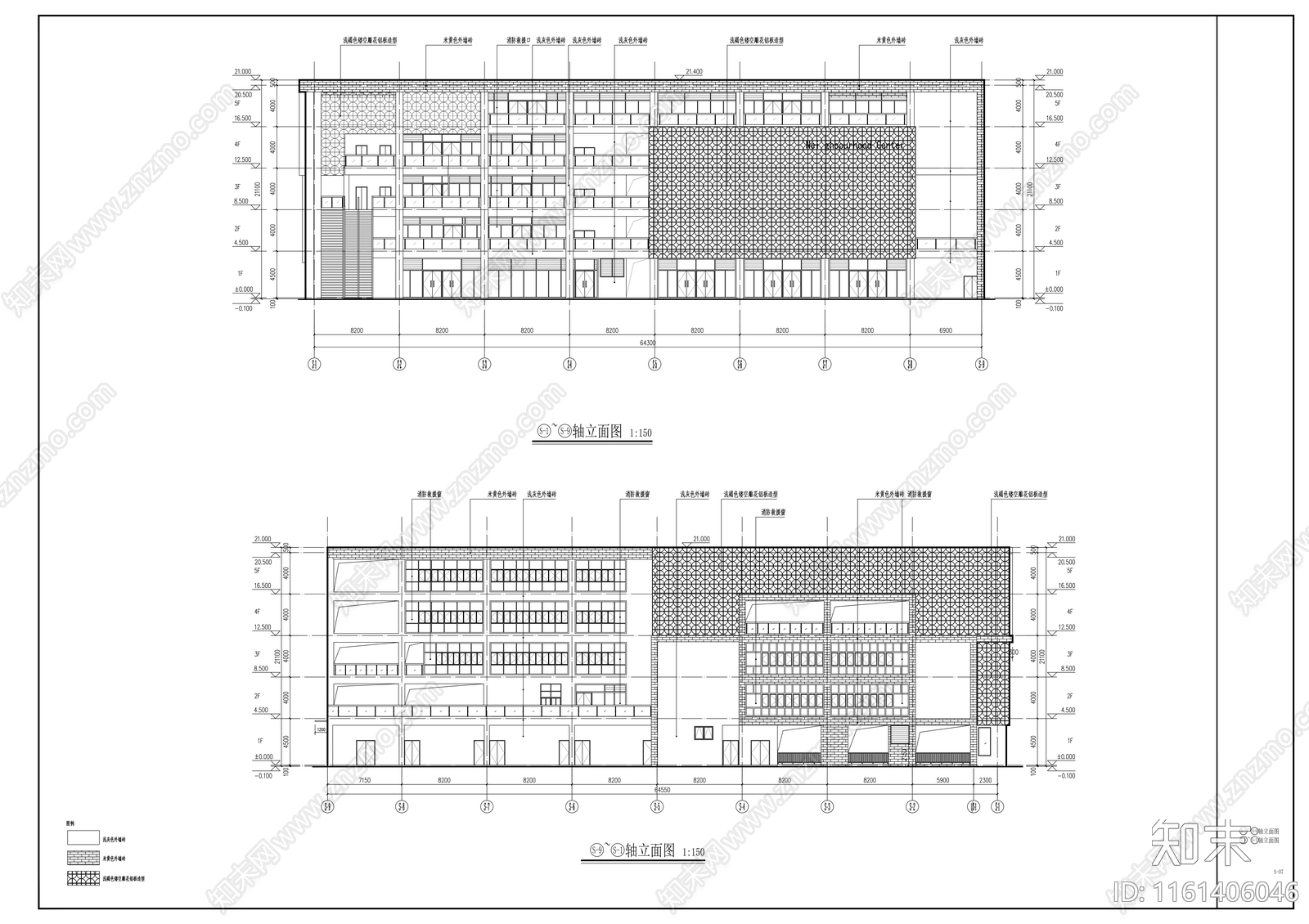一期邻里中施工图下载【ID:1161406046】