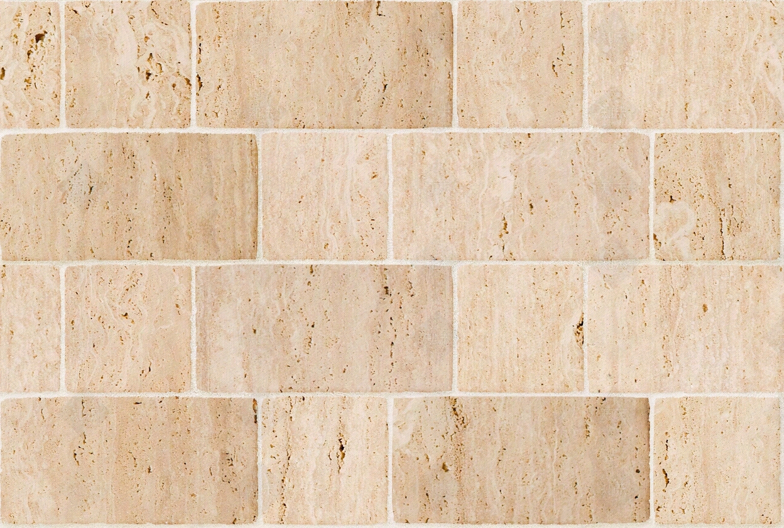 无缝工字拼暖黄色洞石仿古砖贴图下载【ID:1161447795】