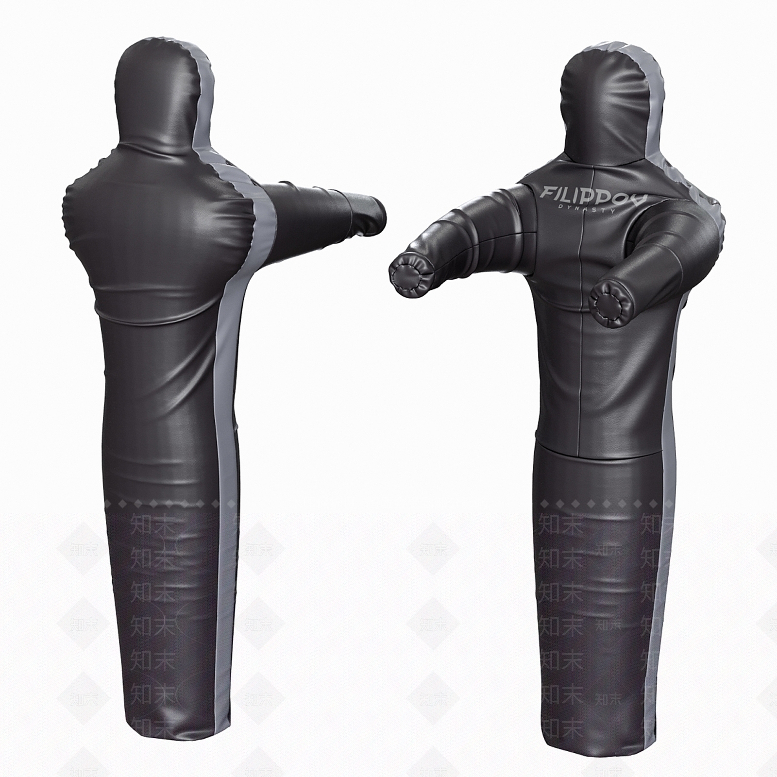 现代拳击靶子3D模型下载【ID:1161457888】