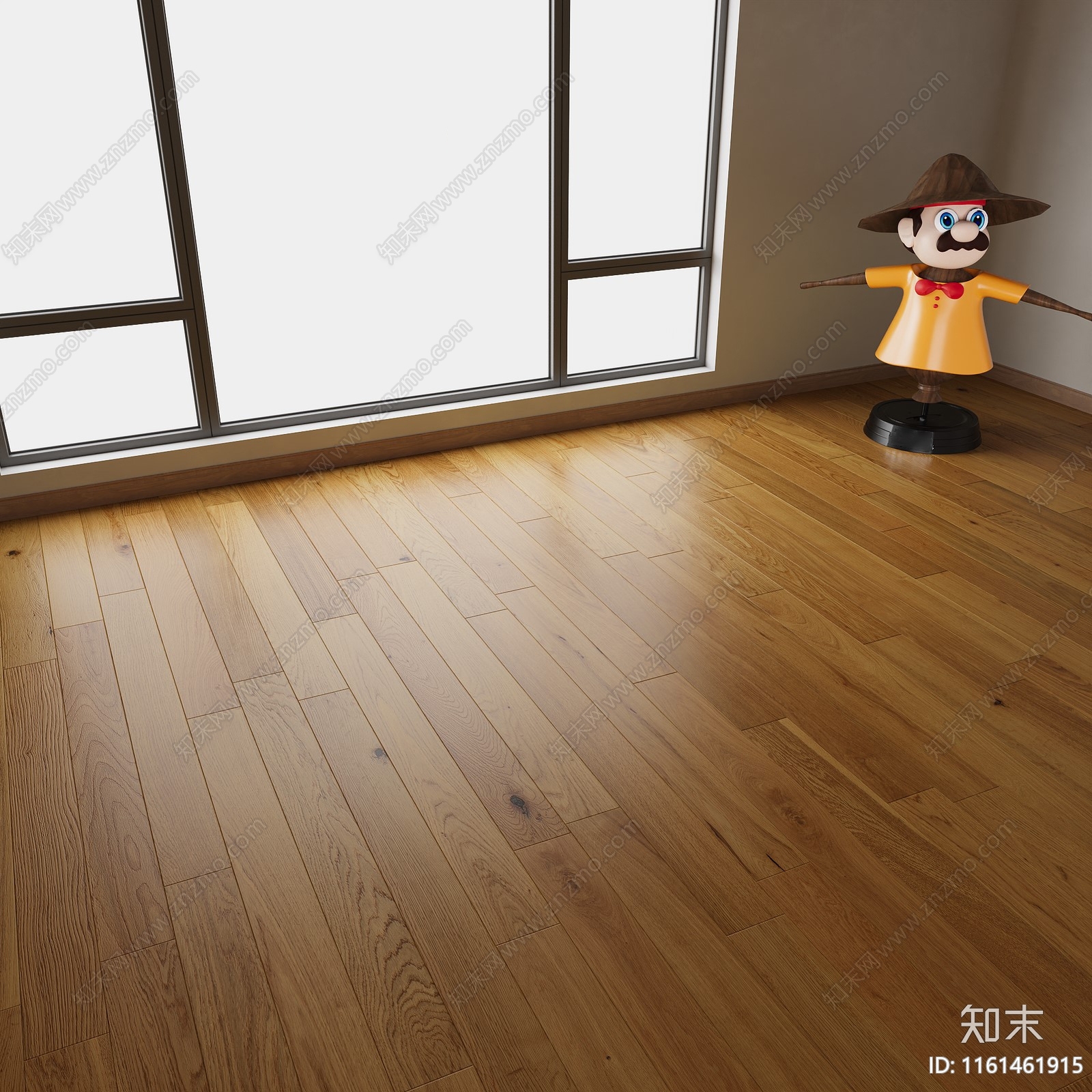 哑光直纹木地板贴图下载【ID:1161461915】