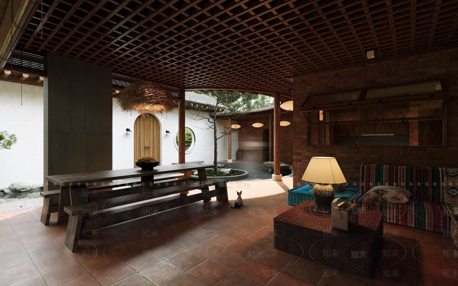 侘寂住宅外观3D模型下载【ID:1161462753】