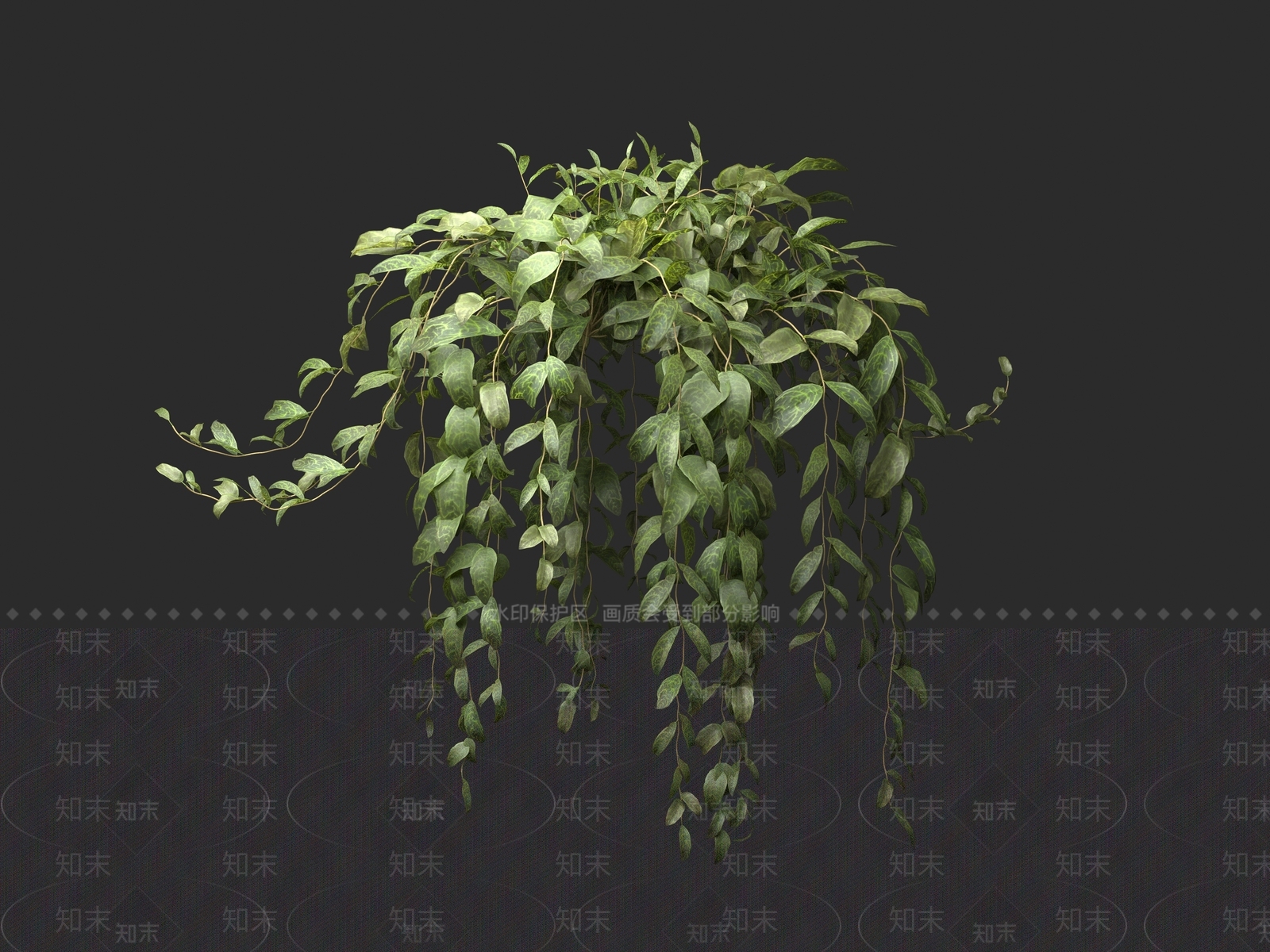 现代盆景3D模型下载【ID:1161480677】