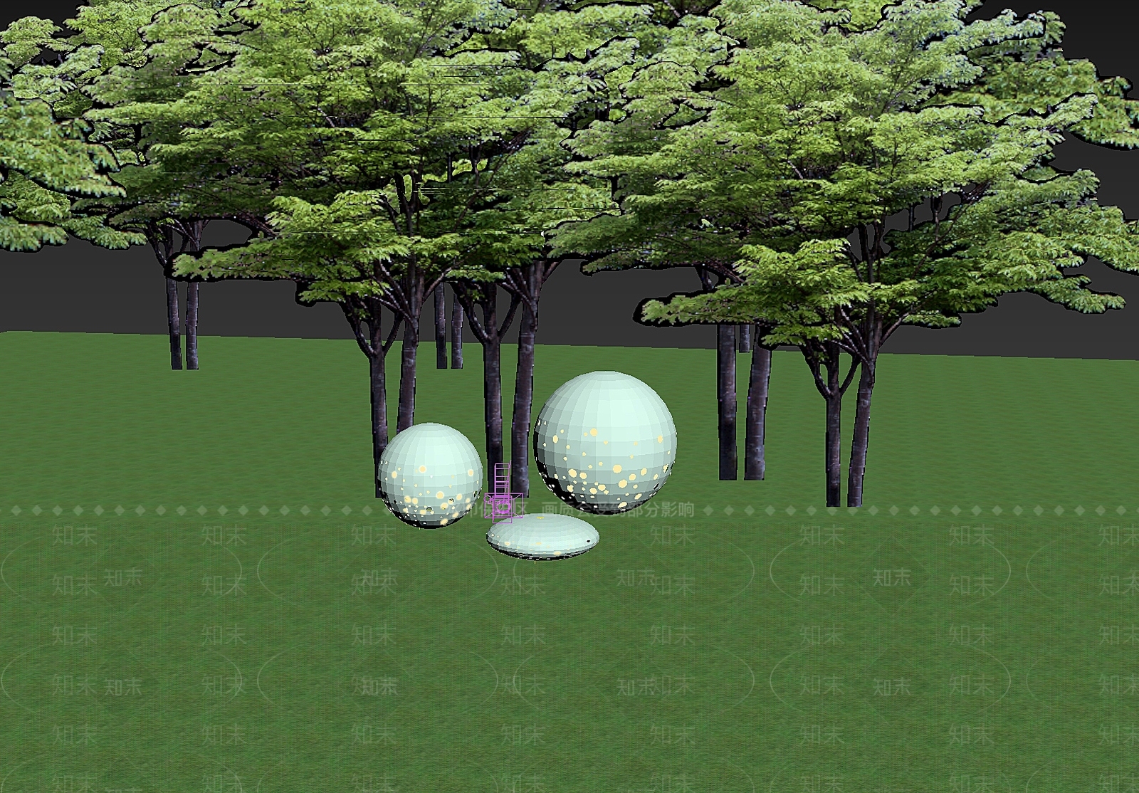 现代景观灯3D模型下载【ID:1161482279】