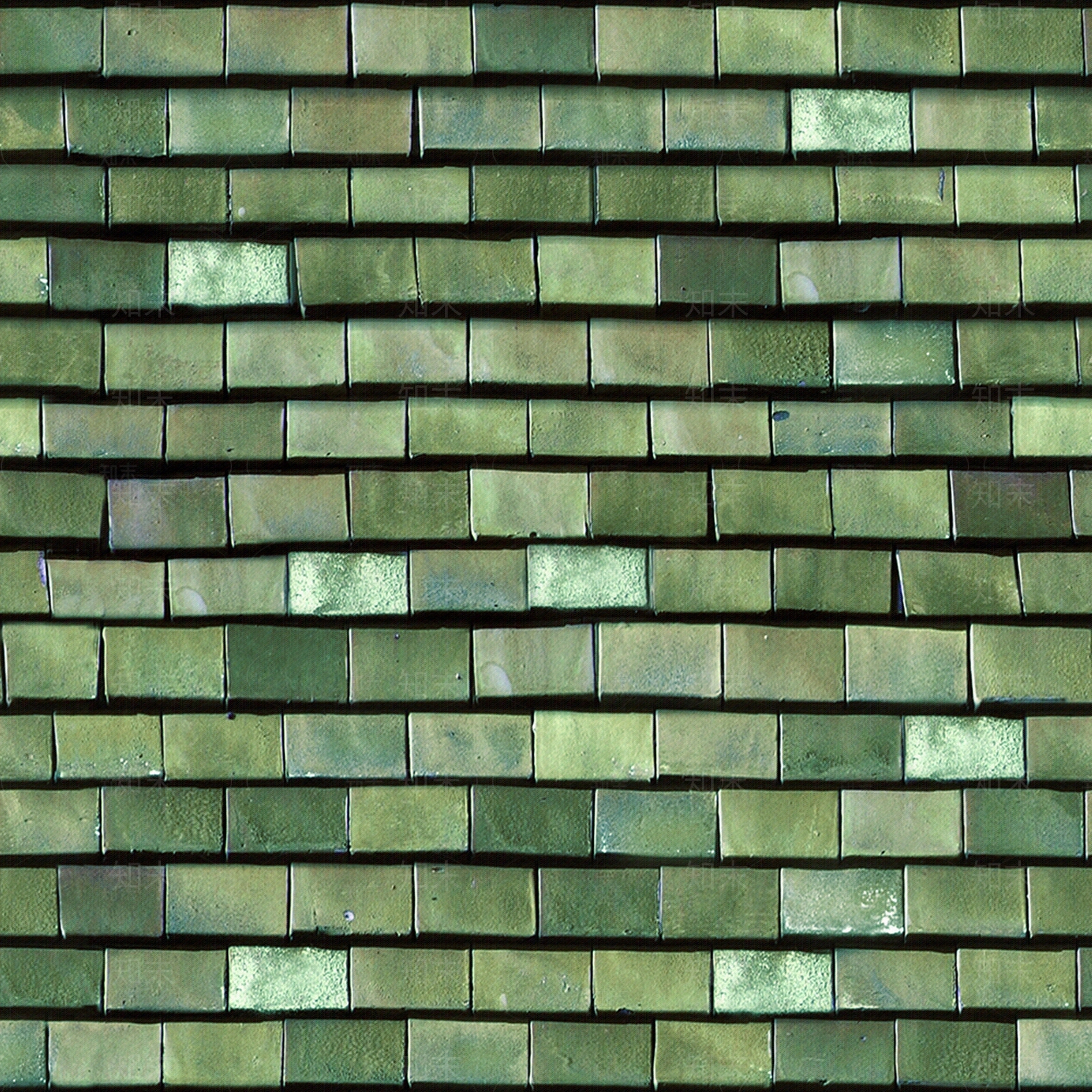 无缝建筑屋顶彩钢金属铁皮波浪瓦片贴图下载【ID:1161492455】