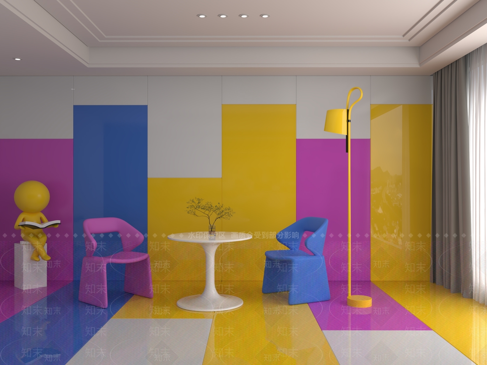 接待室3D模型下载【ID:1161501295】