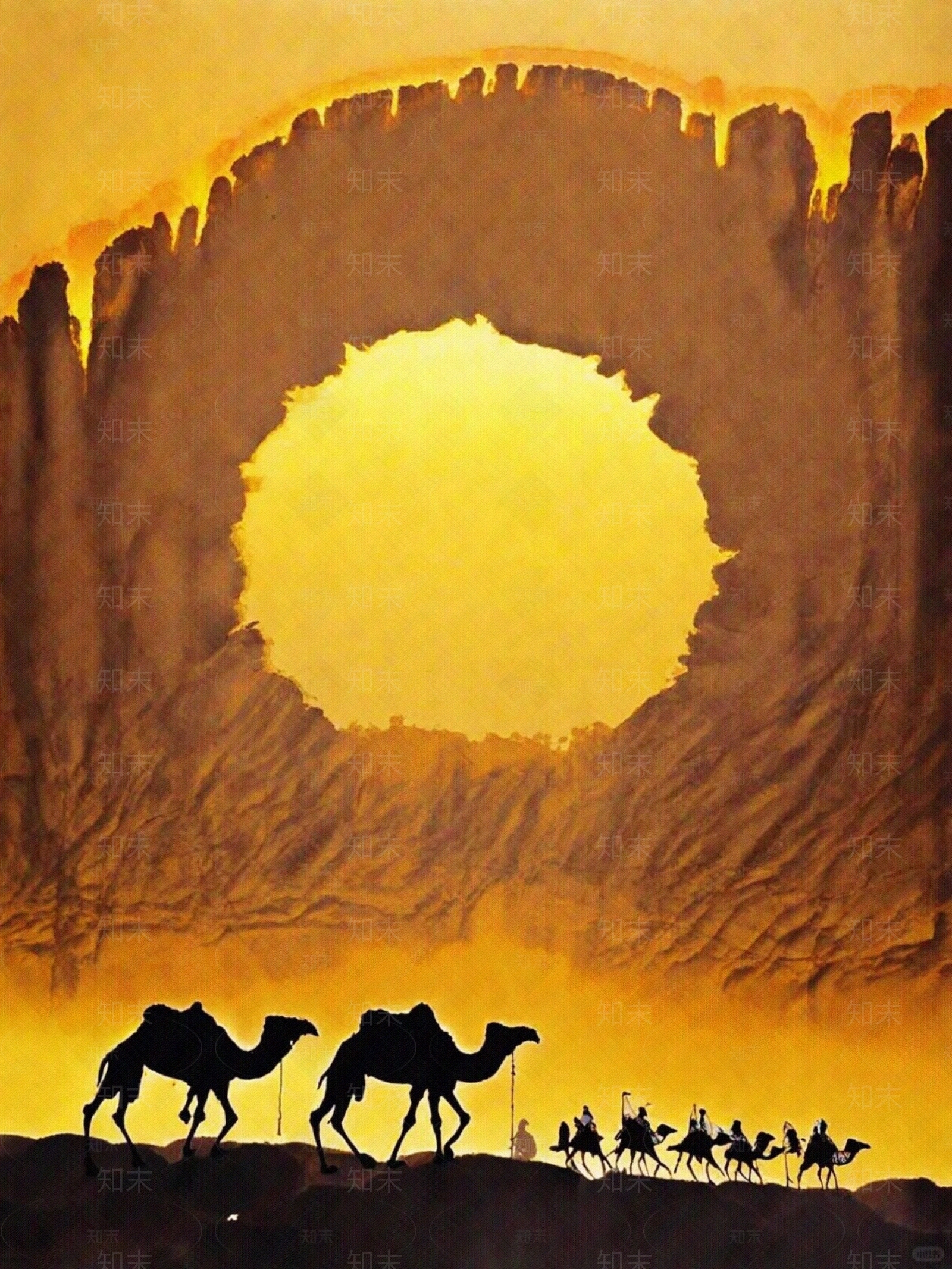 丝绸之路壁纸贴图下载【ID:1161508772】