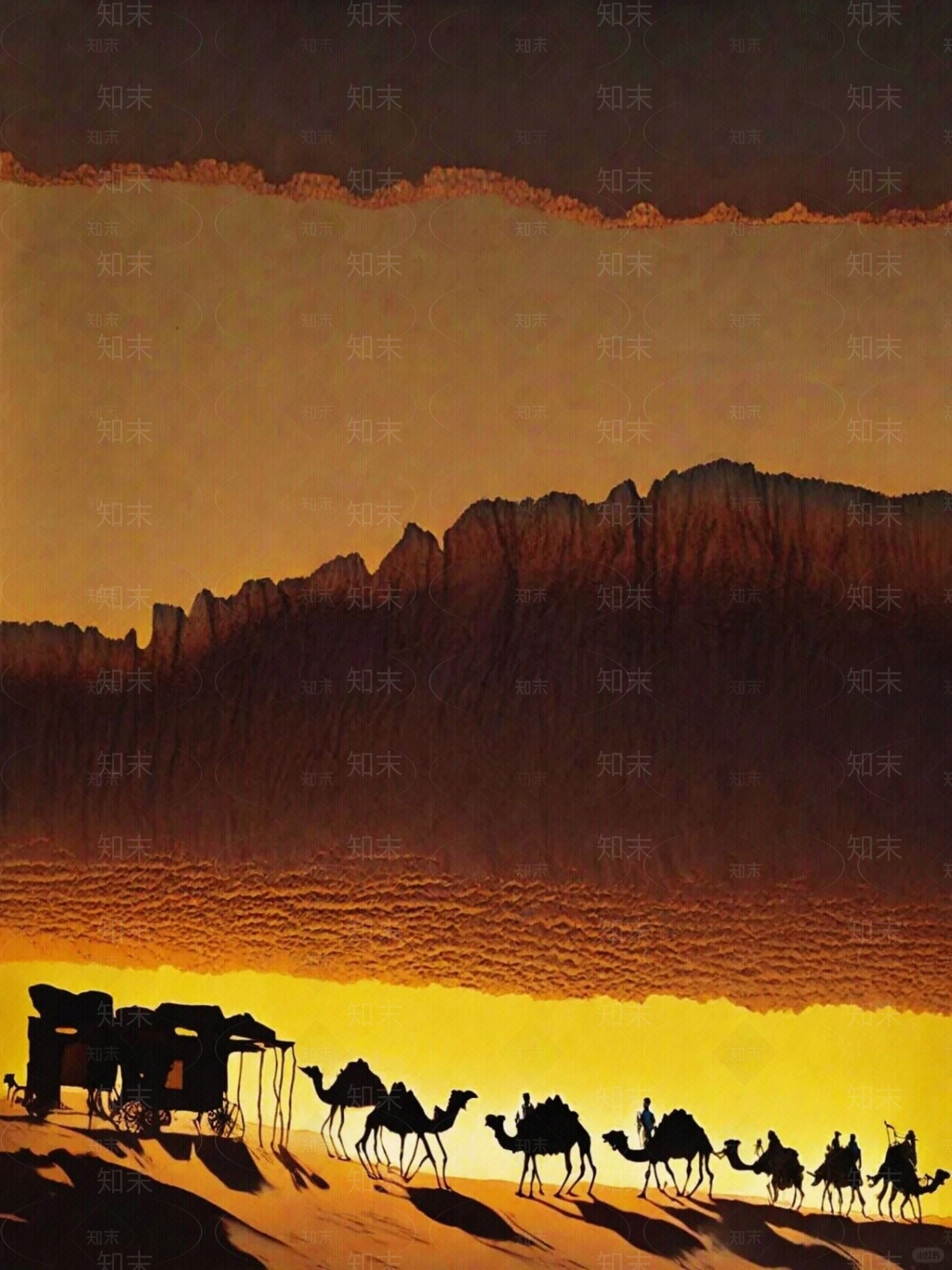 丝绸之路壁纸贴图下载【ID:1161508930】