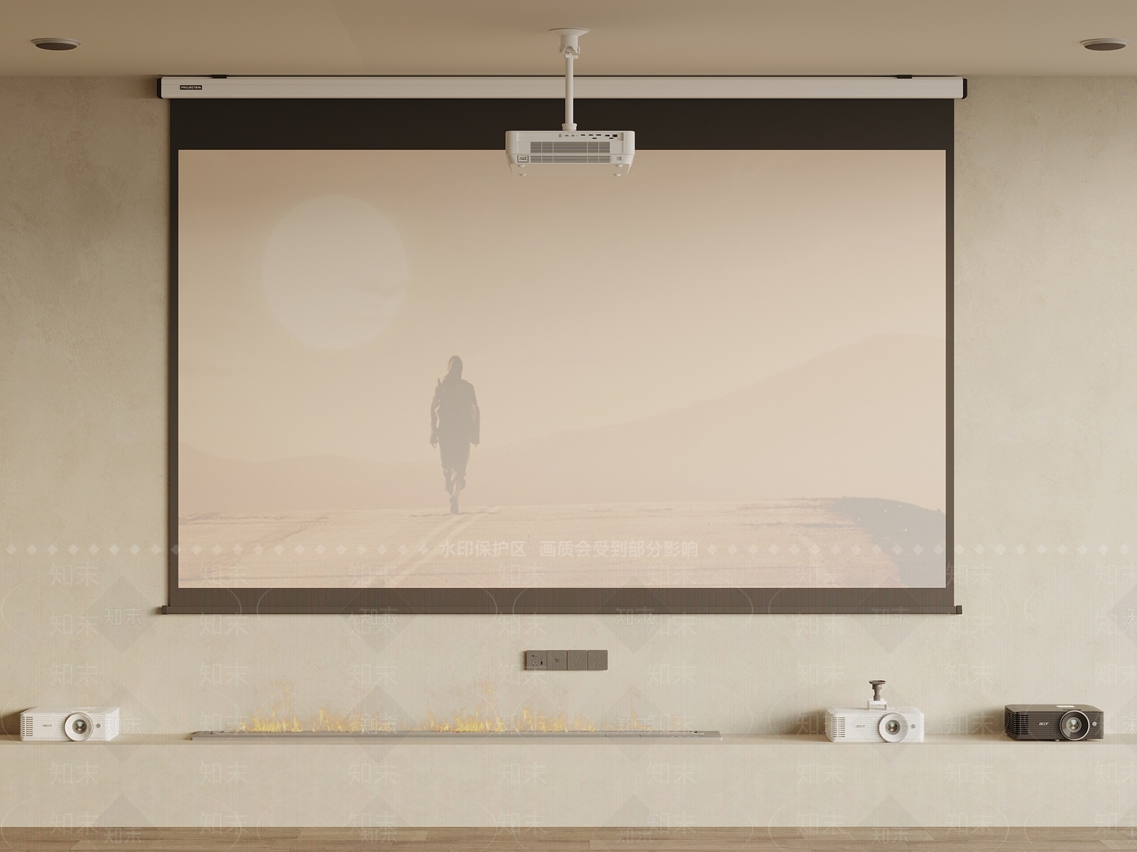 投影仪3D模型下载【ID:1161521250】