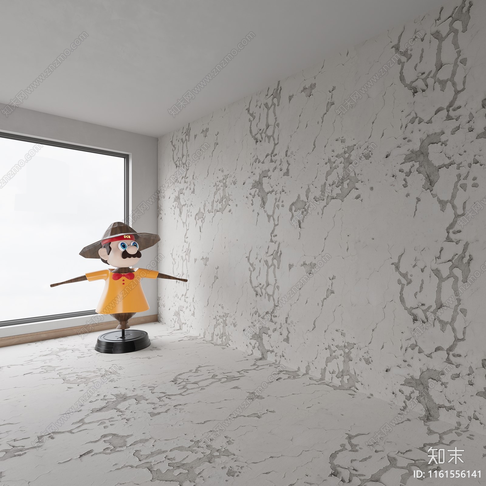 剥落白墙贴图下载【ID:1161556141】