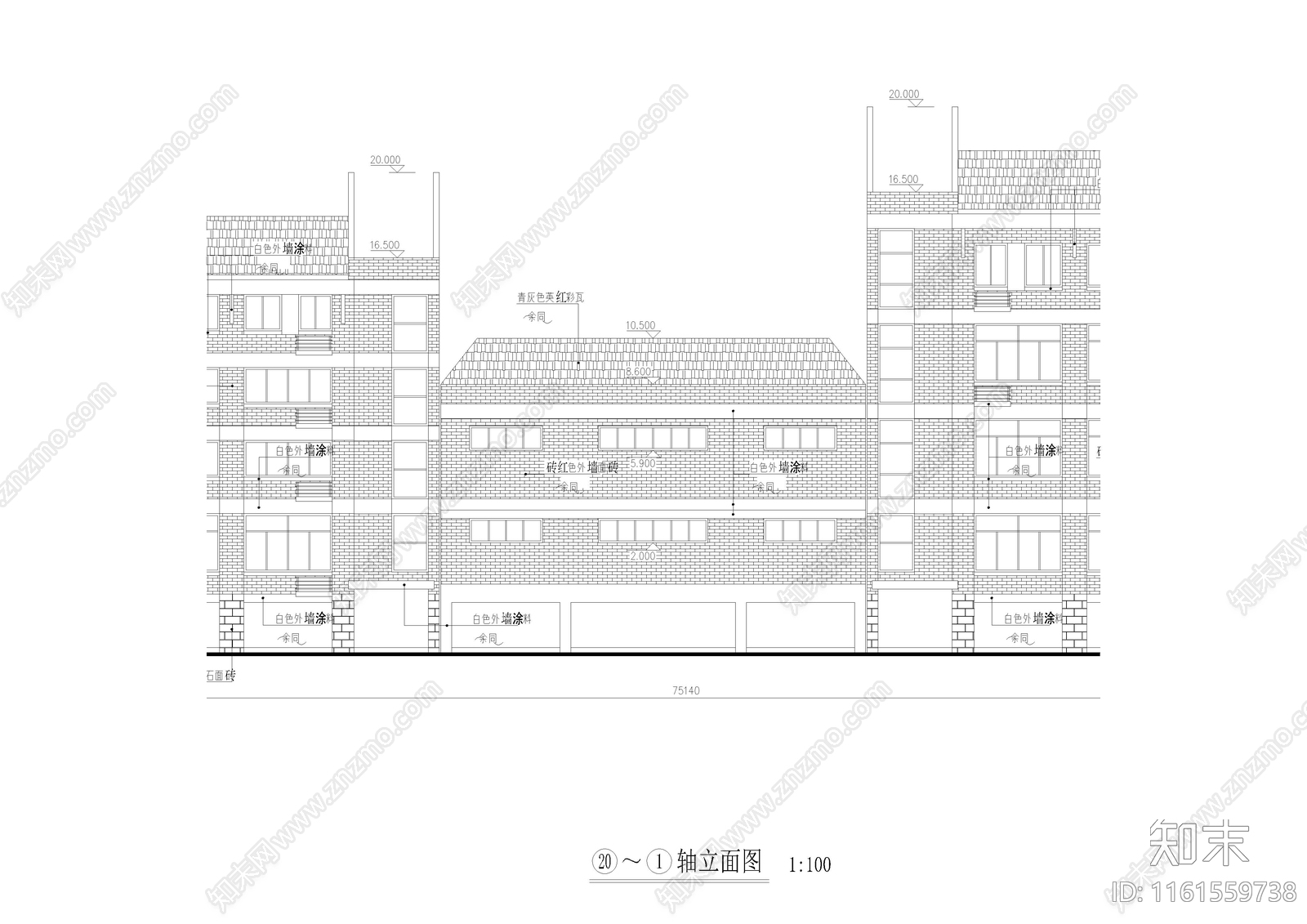 合班教室平面方案cad施工图下载【ID:1161559738】