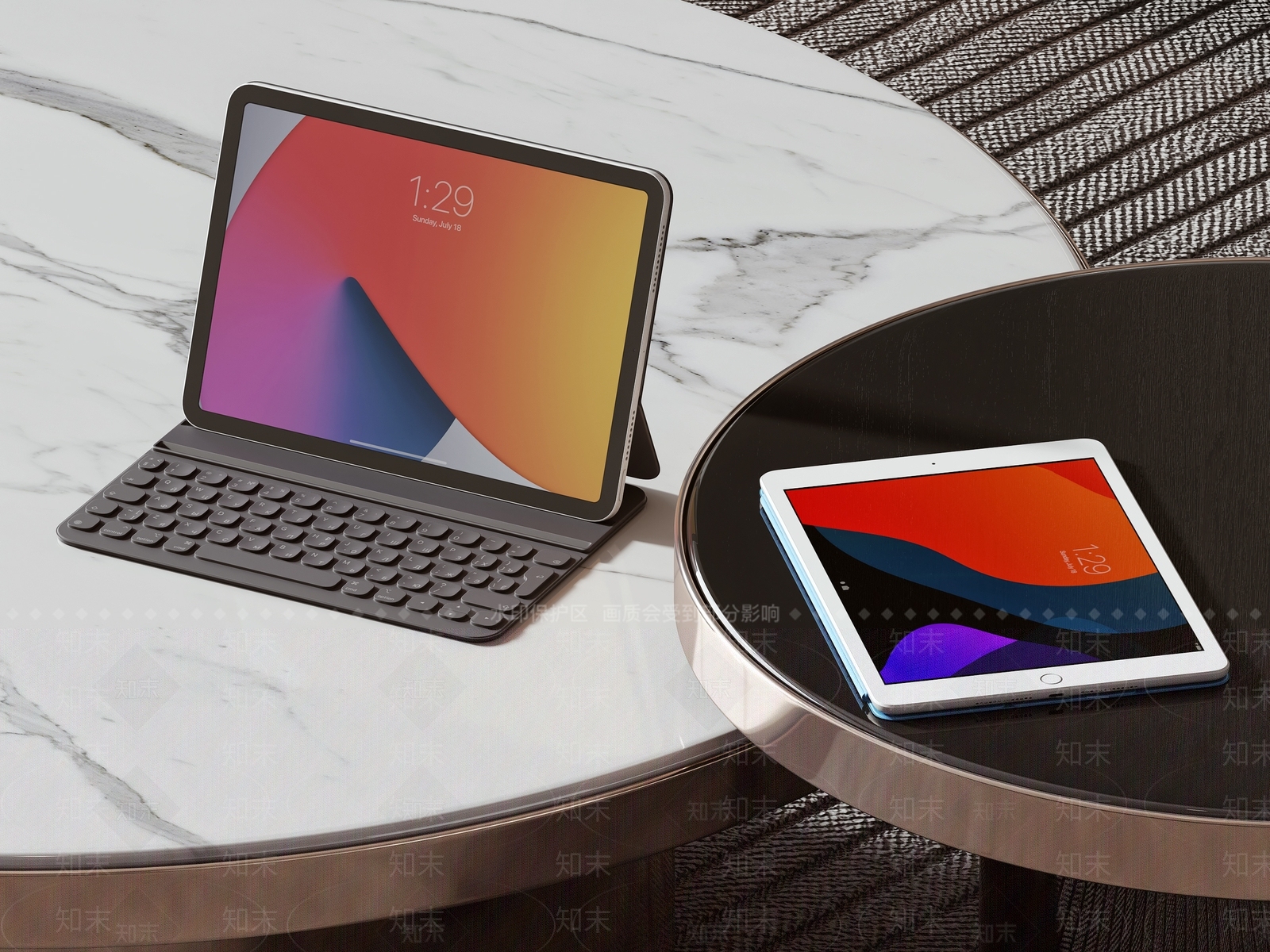 平板电脑3D模型下载【ID:1161563392】