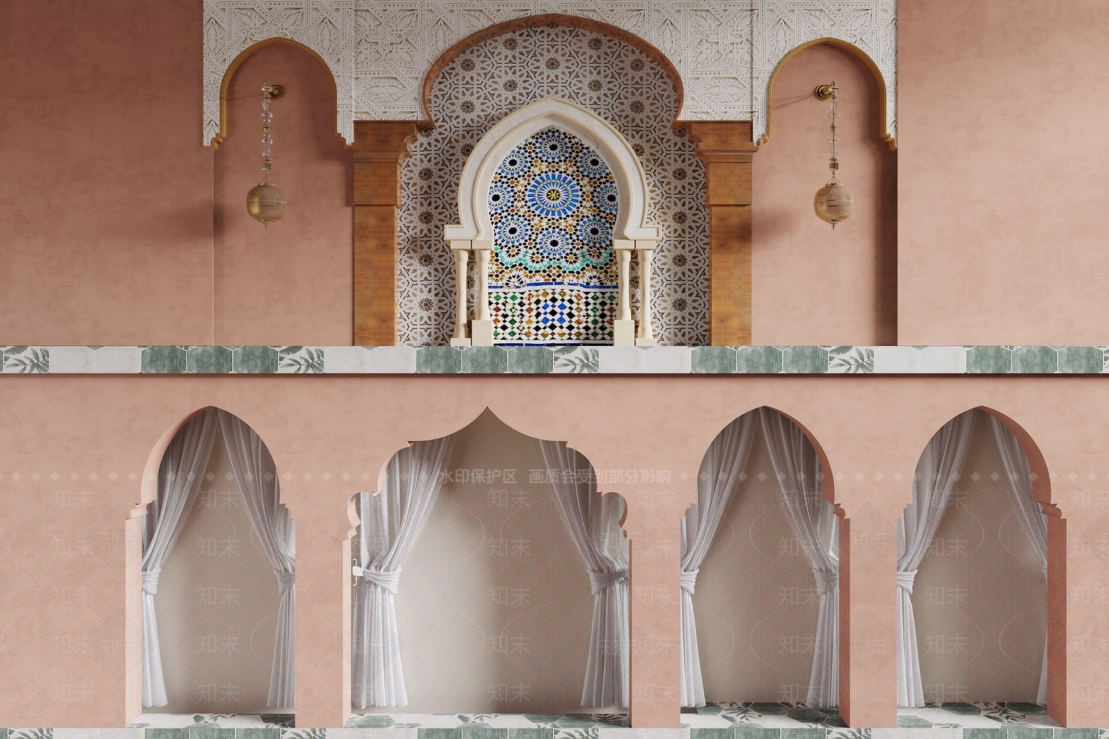 东南亚门洞3D模型下载【ID:1161568943】