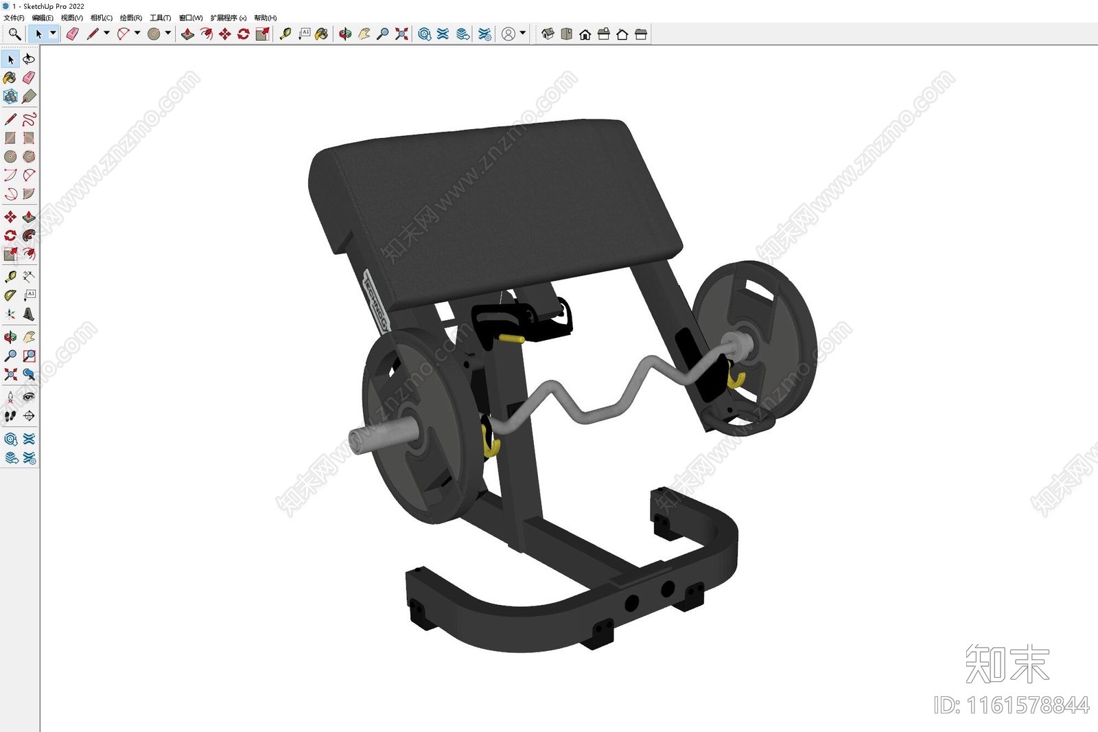 运动器材SU模型下载【ID:1161578844】