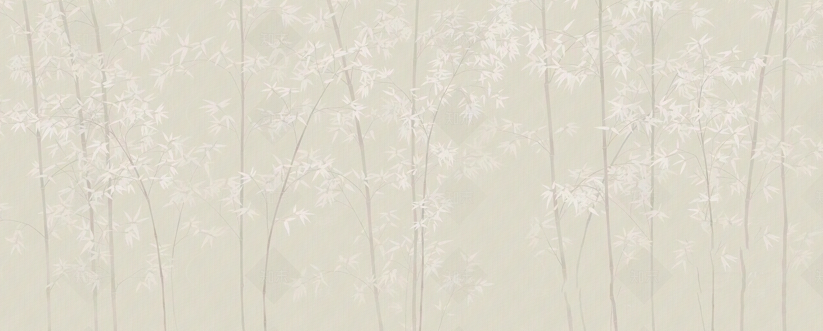 新中式暖色竹子壁纸壁画硬包贴图下载【ID:1161592610】