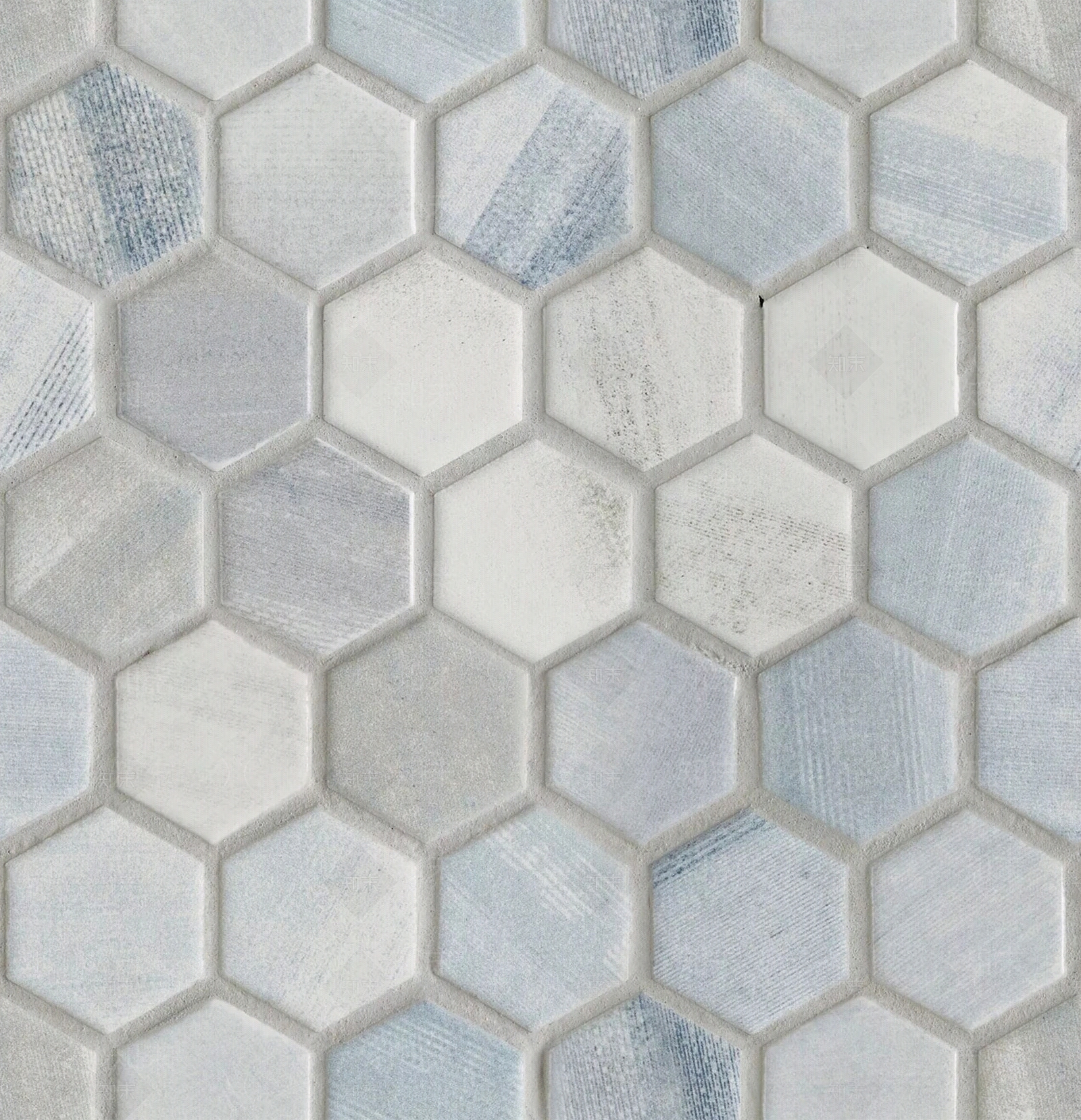 无缝拼色六角砖仿古砖贴图下载【ID:1161613123】