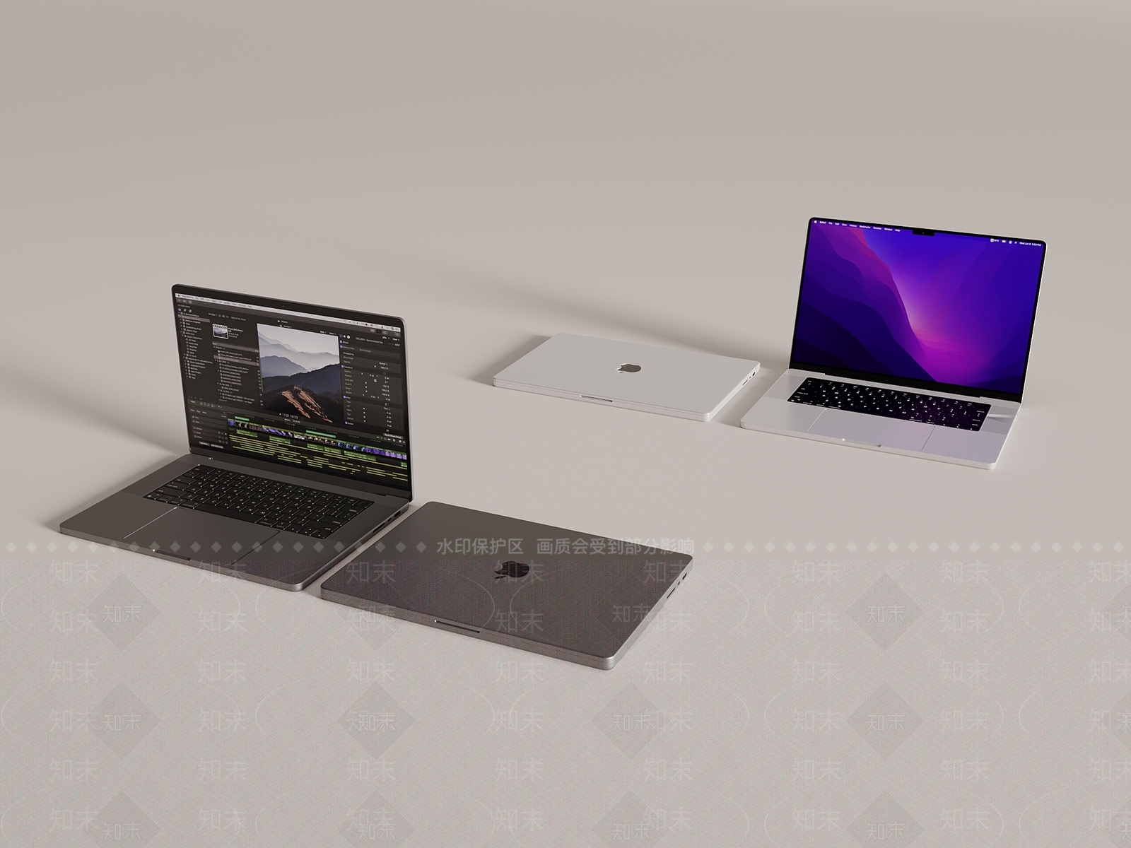 笔记本电脑SU模型下载【ID:1161618694】