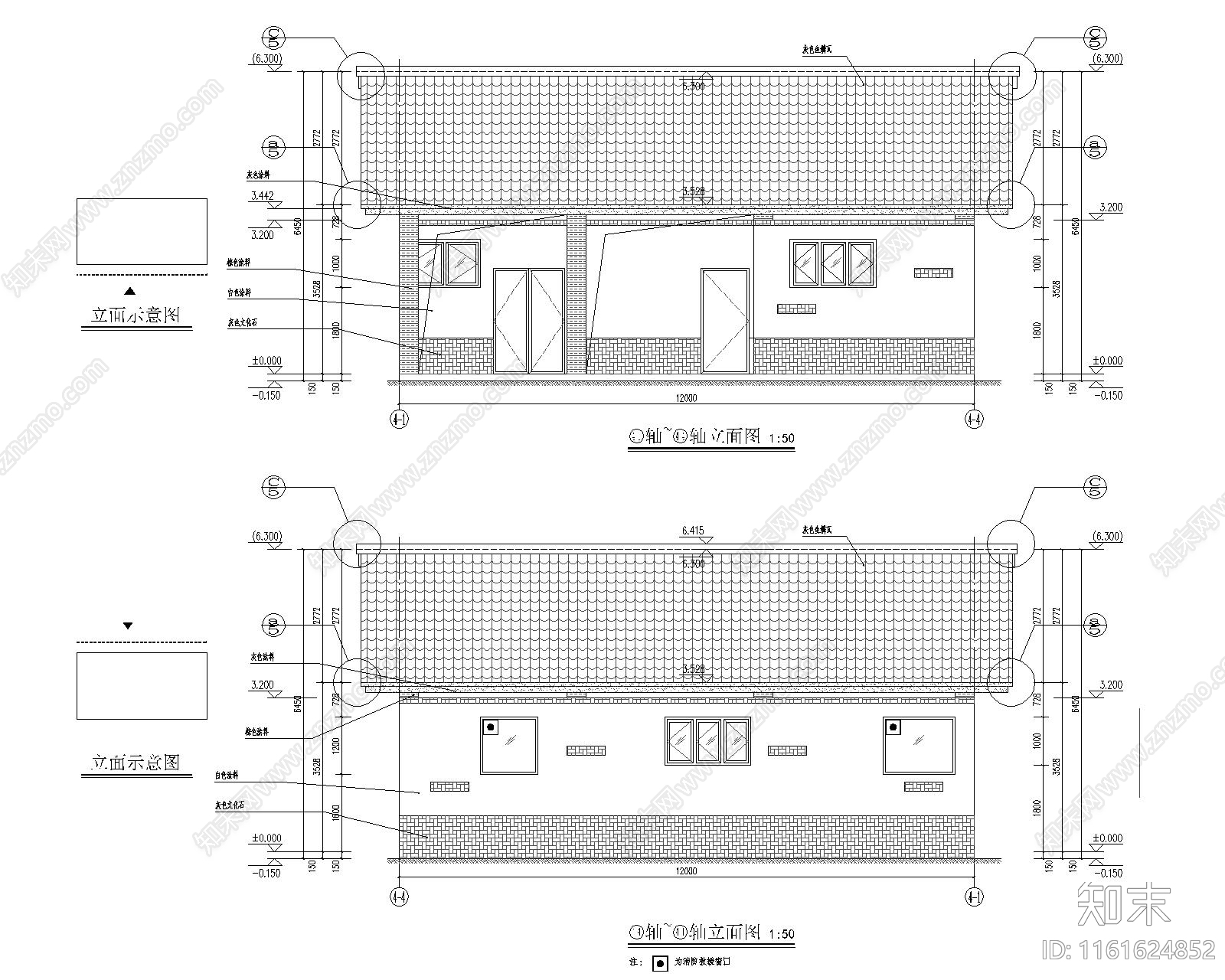 城市公园公共卫生间详图施工图下载【ID:1161624852】