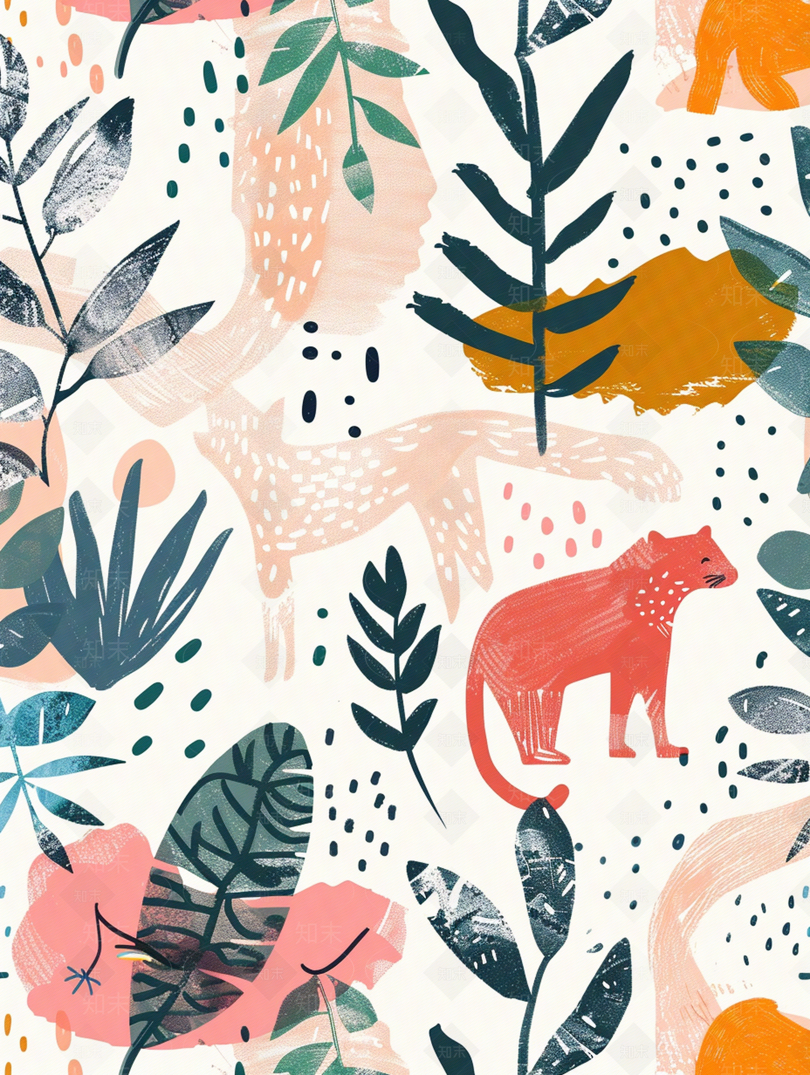 儿童房卧室壁纸墙布贴图下载【ID:1161629931】