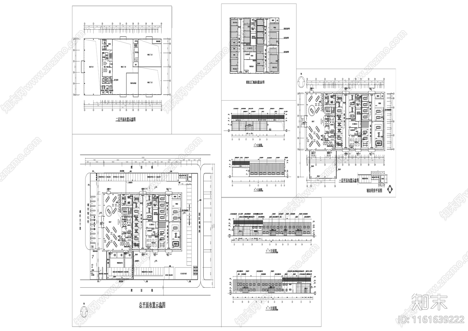 一汽丰田特约店建筑cad施工图下载【ID:1161639222】