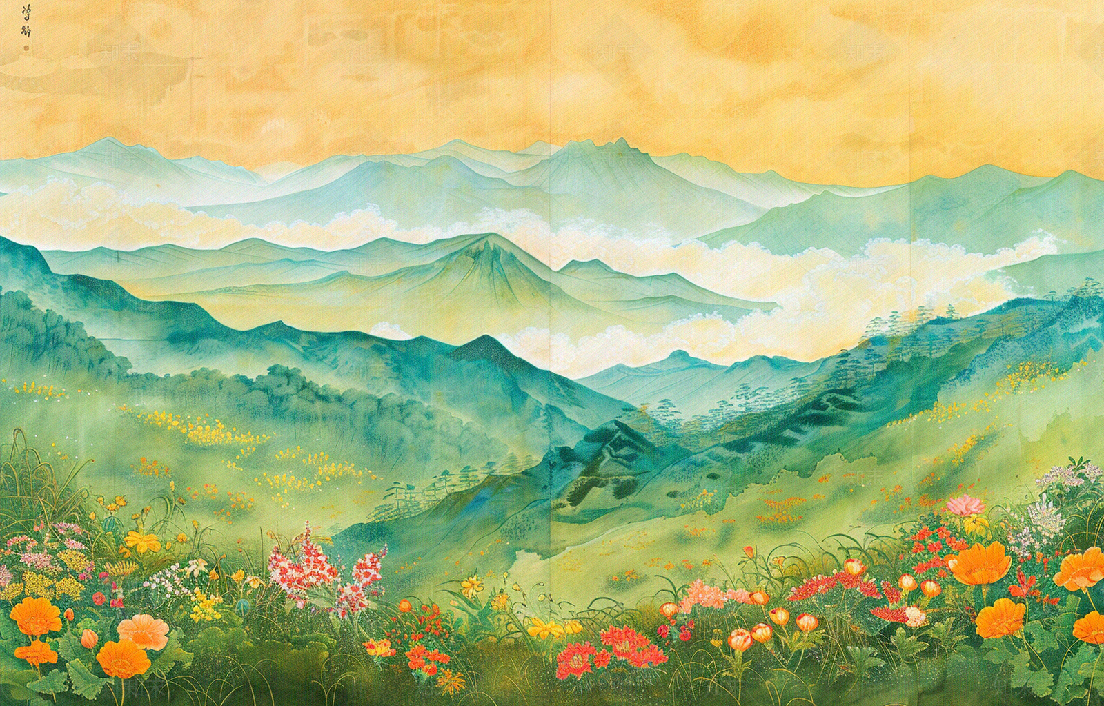 风景画植物主题壁纸贴图下载【ID:1161644458】