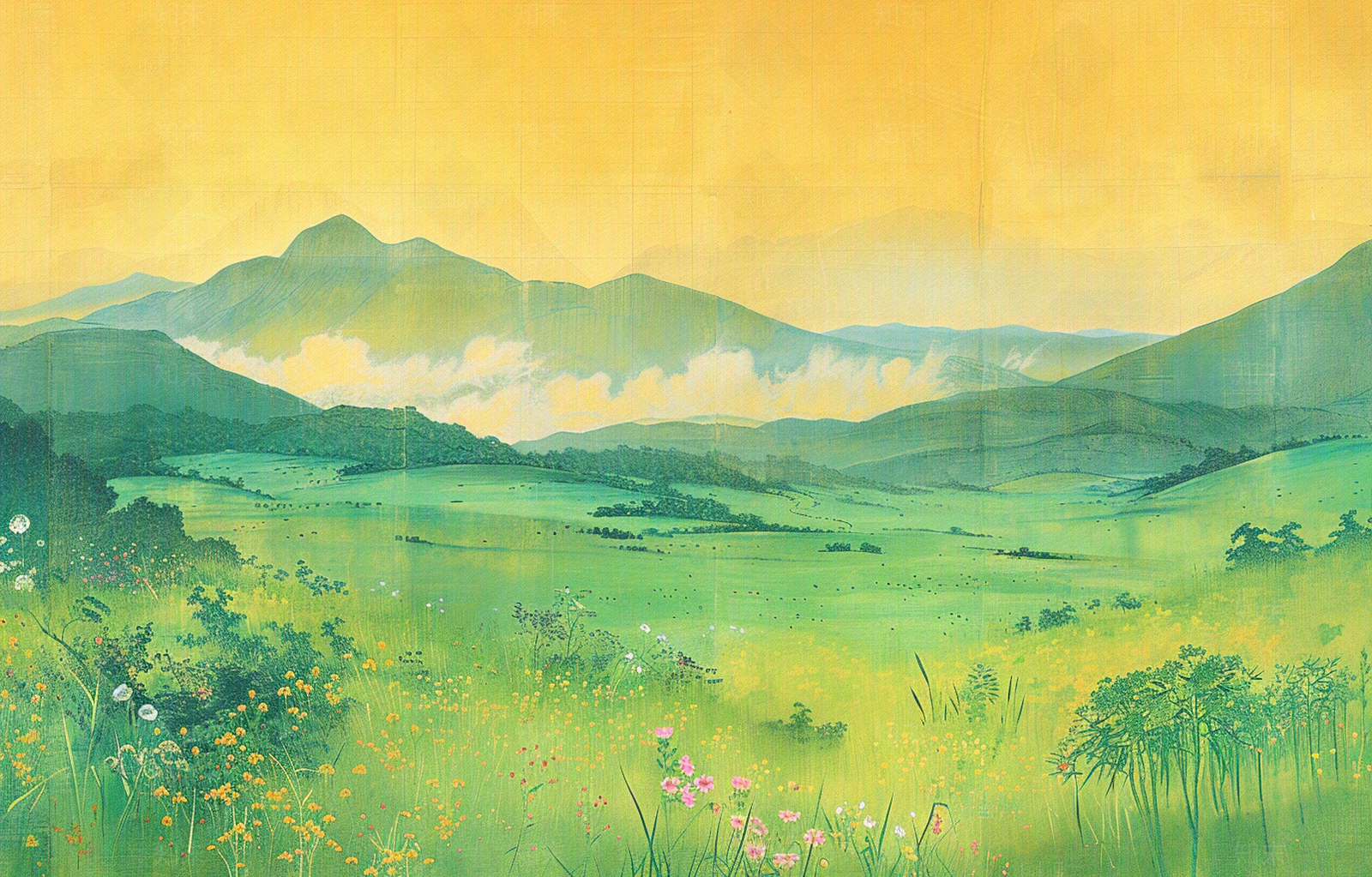 风景画植物主题壁纸贴图下载【ID:1161644731】