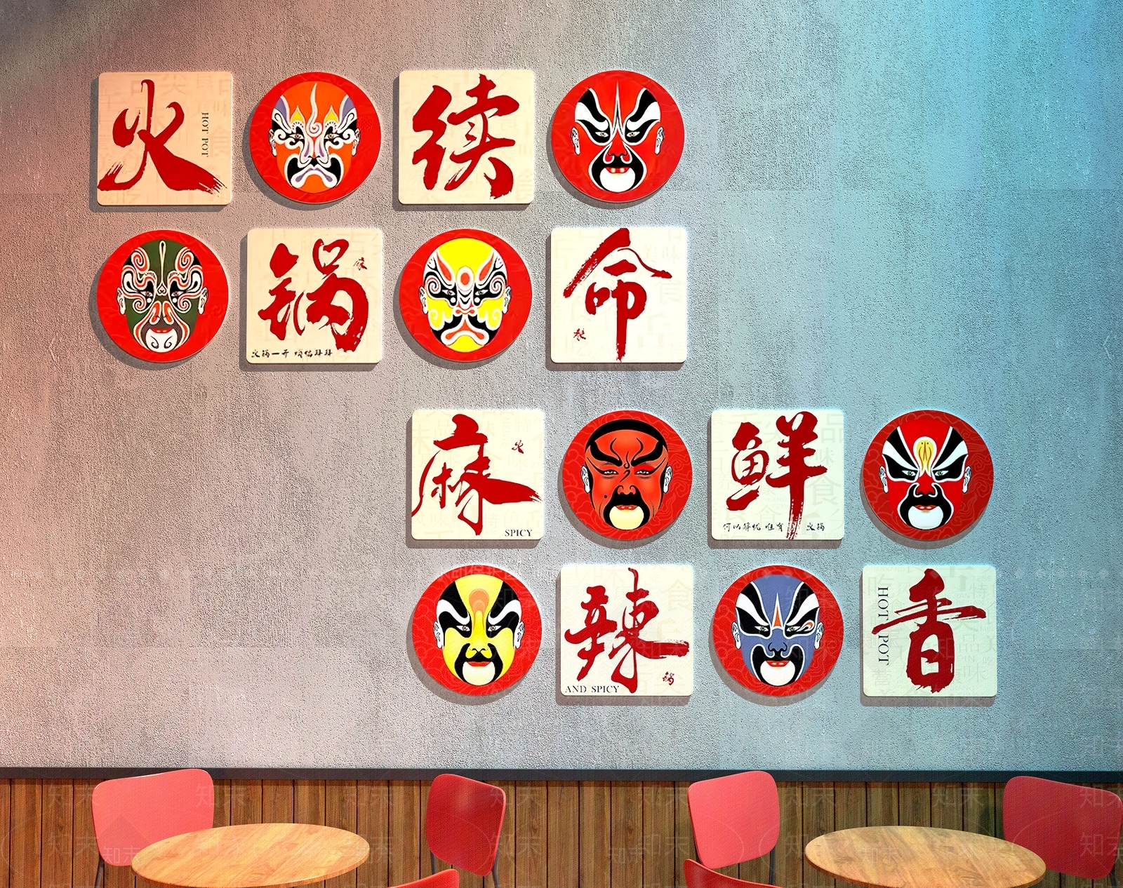 现代餐厅墙面装饰画3D模型下载【ID:1161659424】