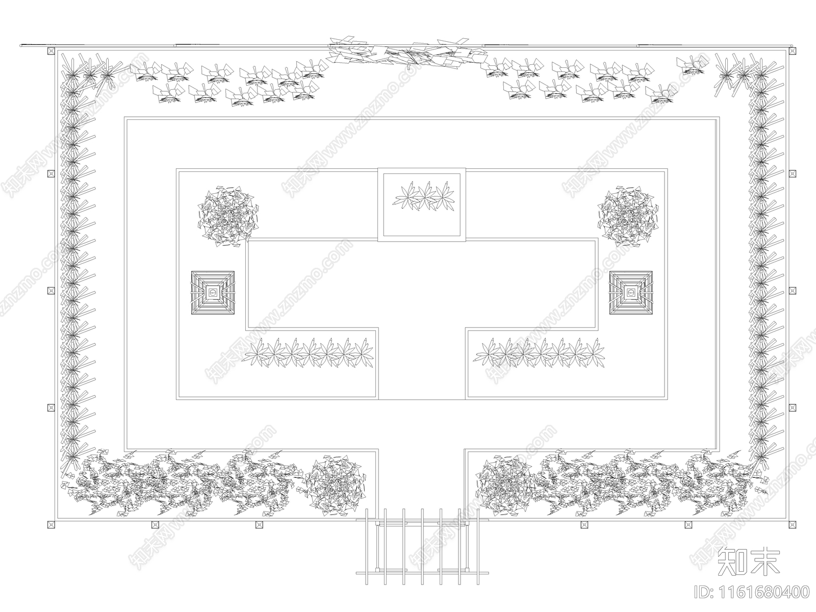 10套乡村庭院菜园菜地蔬菜园田地图库施工图下载【ID:1161680400】