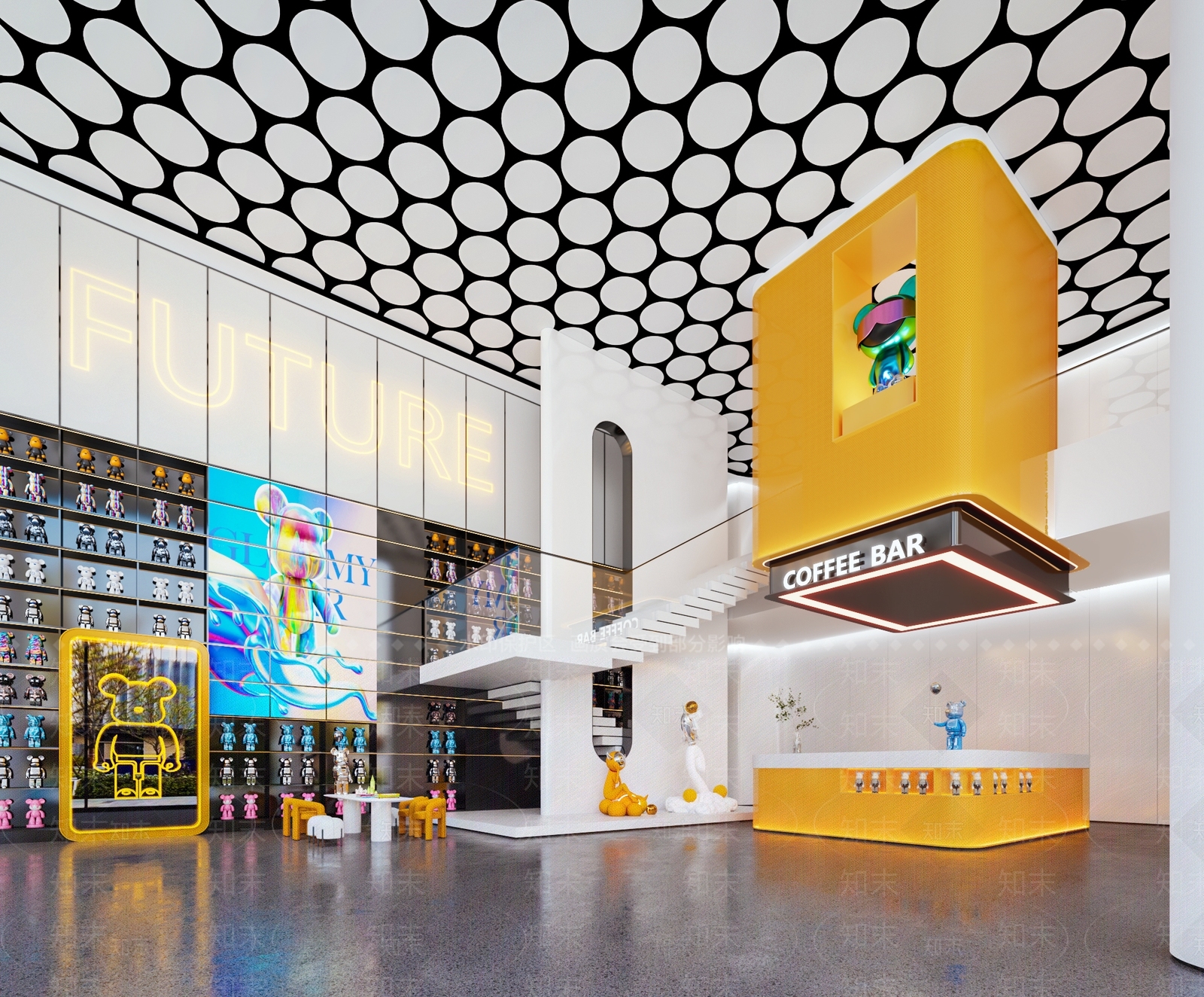 现代玩具礼品店3D模型下载【ID:1161681297】