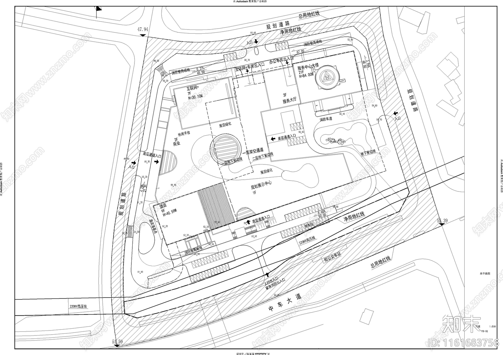公建景观cad施工图下载【ID:1161683756】