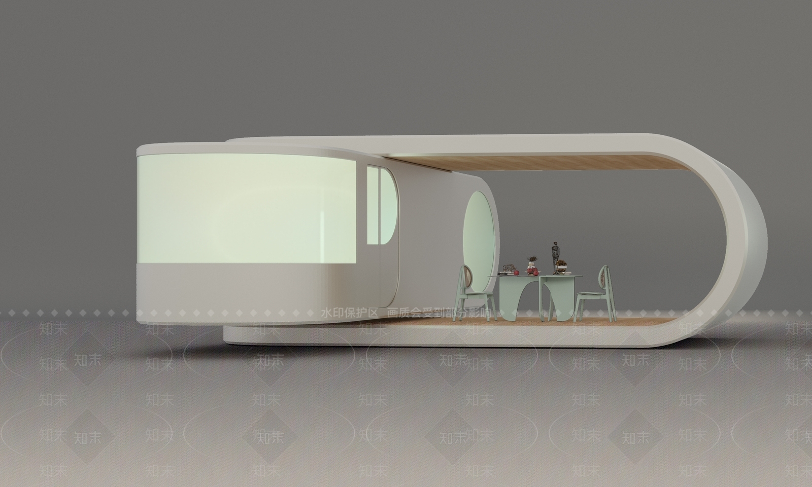 现代民宿3D模型下载【ID:1161711829】