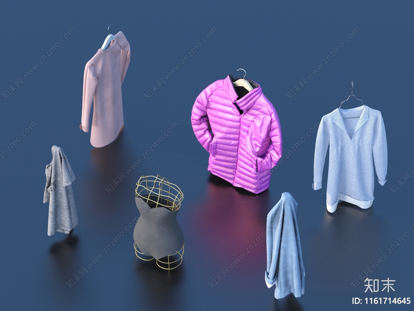 衣服3D模型下载【ID:1161714645】